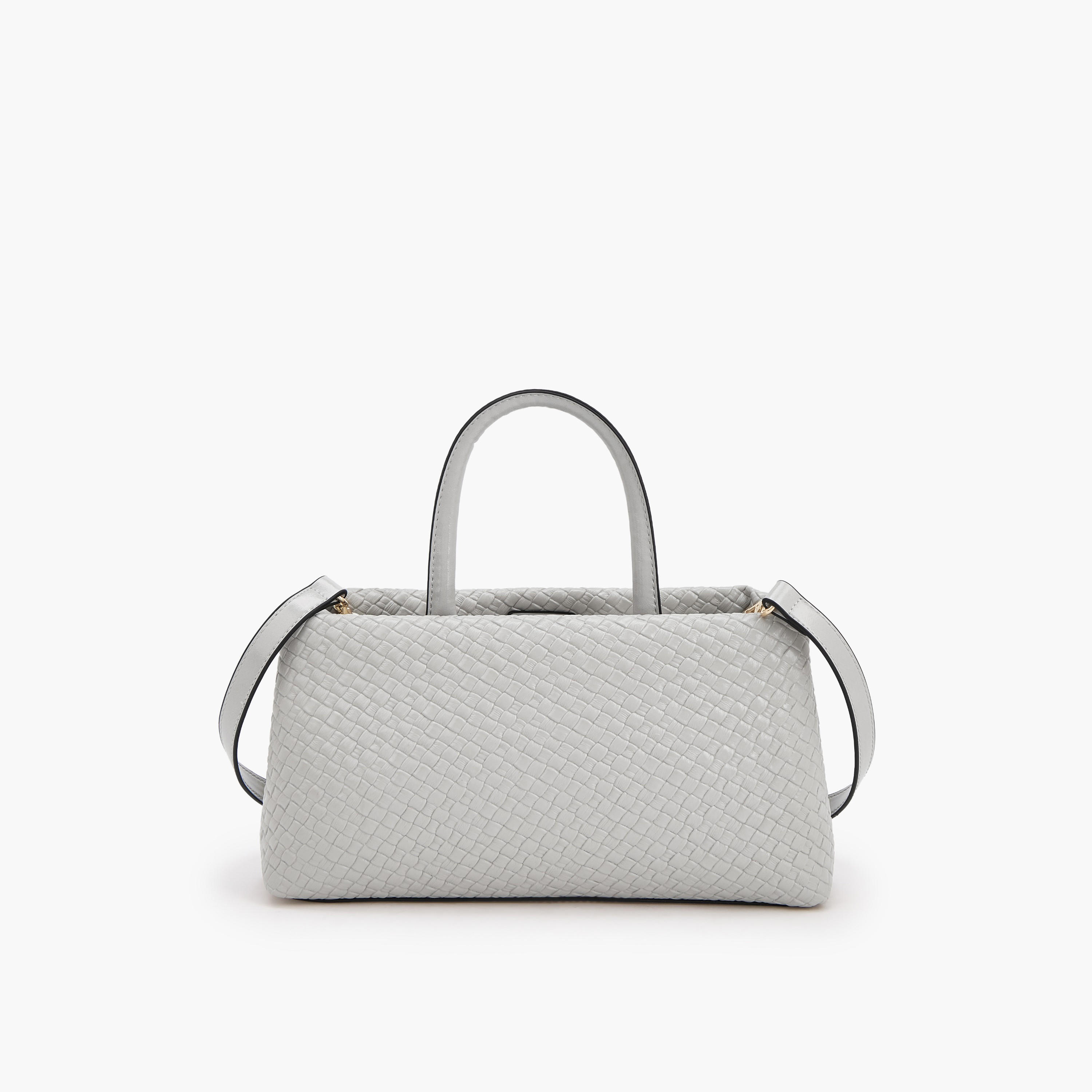 Celeste Textured Satchel Bag with Detachable Strap-women-bagsandwallets-handbags-image-5