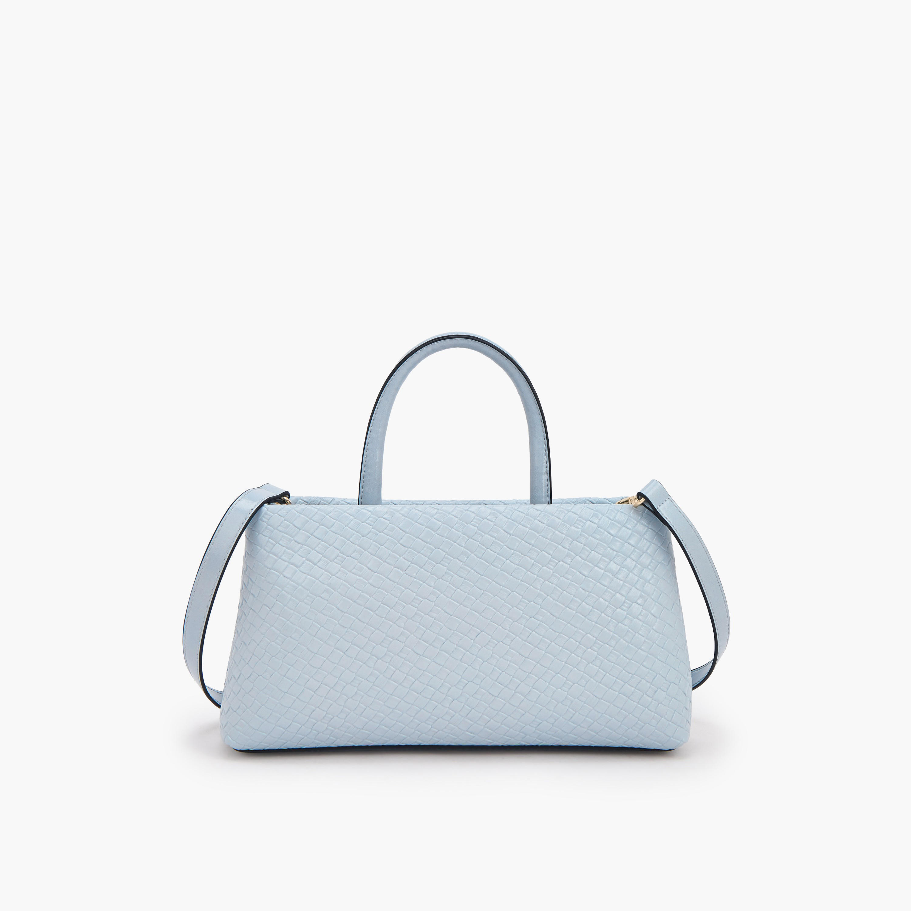 Celeste Textured Satchel Bag with Detachable Strap-women-bagsandwallets-handbags-image-5