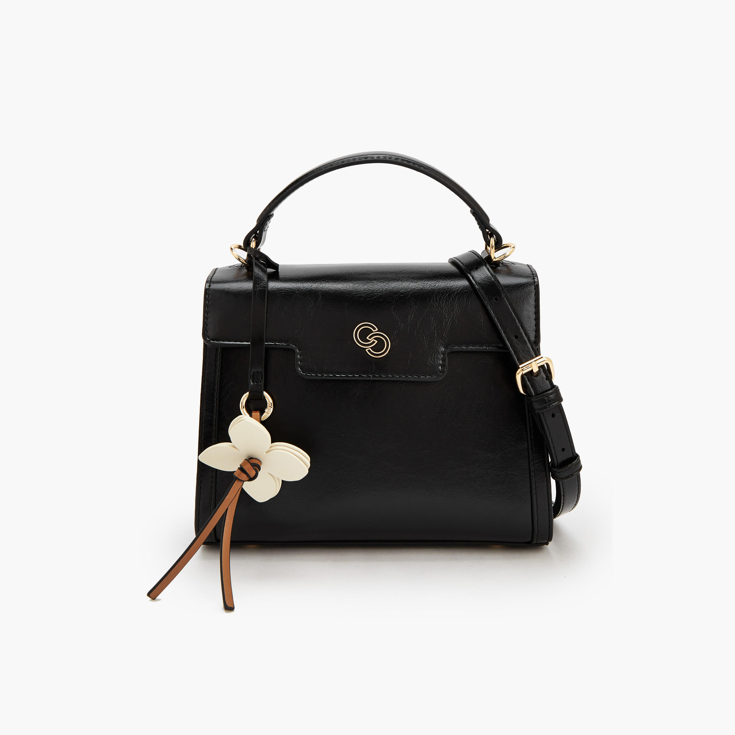 شنطة ساتشيل سادة بحزام قابل للفصل من سيليست-women-bagsandwallets-handbags-image-7