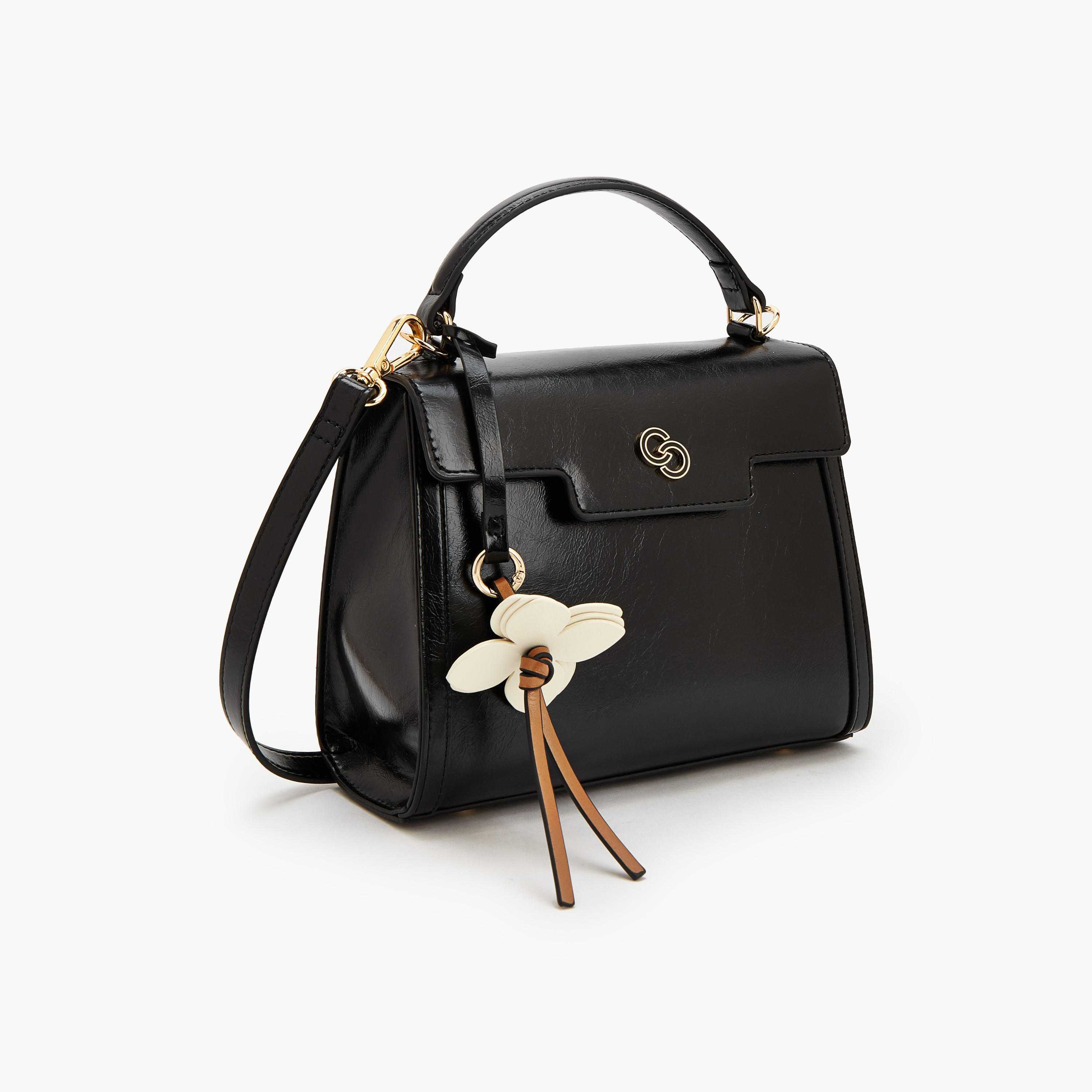 شنطة ساتشيل سادة بحزام قابل للفصل من سيليست-women-bagsandwallets-handbags-image-5