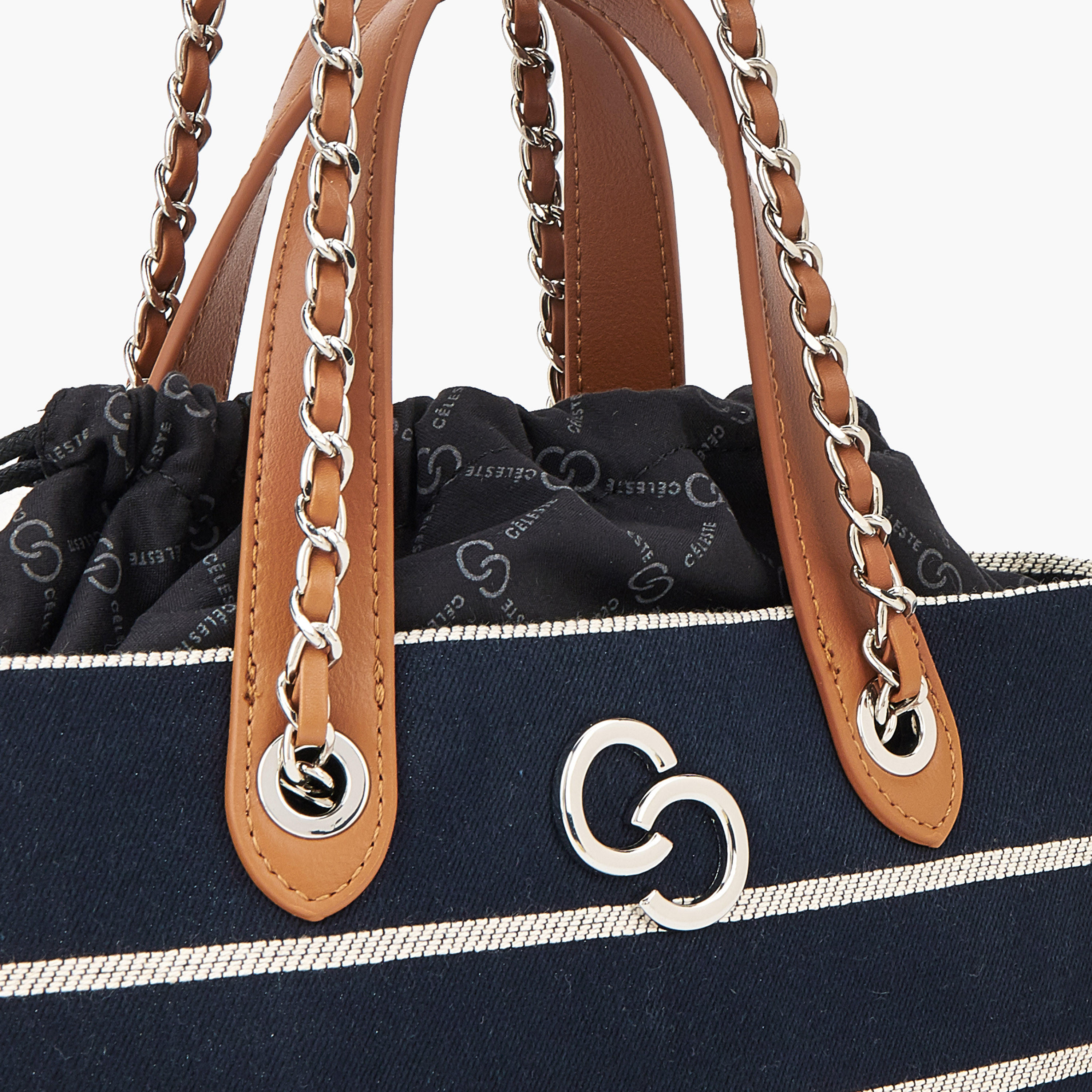 Celeste Striped Tote Bag with Double Handle-women-bagsandwallets-handbags-image-3