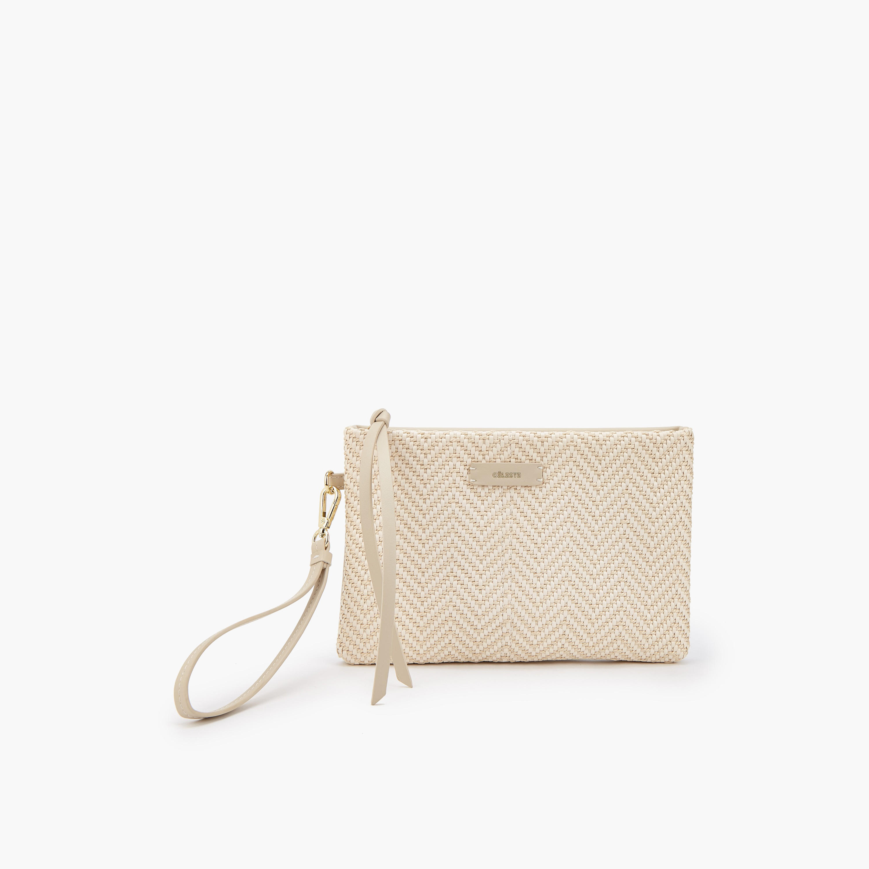 Celeste Woven Textured Clutch with Wristlet-women-bagsandwallets-handbags-image-1