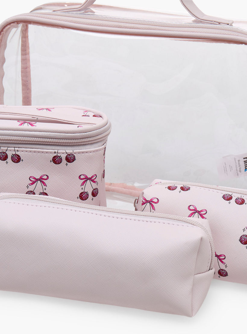 Assorted 4-Piece Cosmetic Bag Set-household-storage-cosmeticorganizing-makeuporganizersandsets-image-9