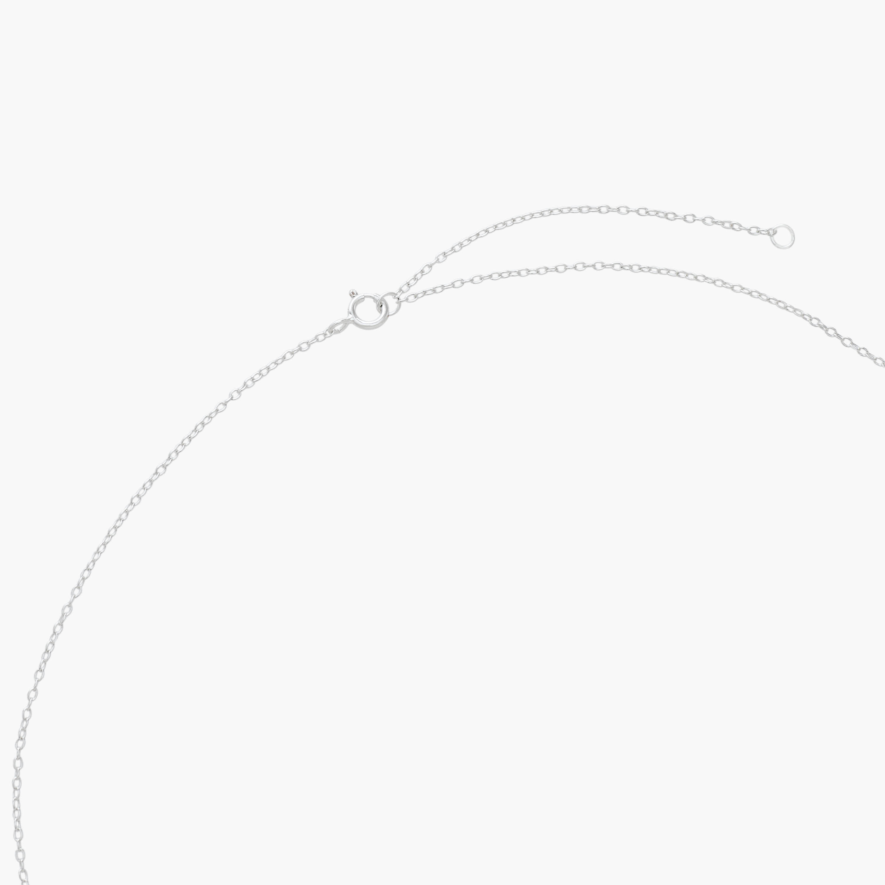 عقد فضي اللون بدلاية زهرية مزينة-women-watchesandjewellery-jewellery-necklacesandpendants-image-3