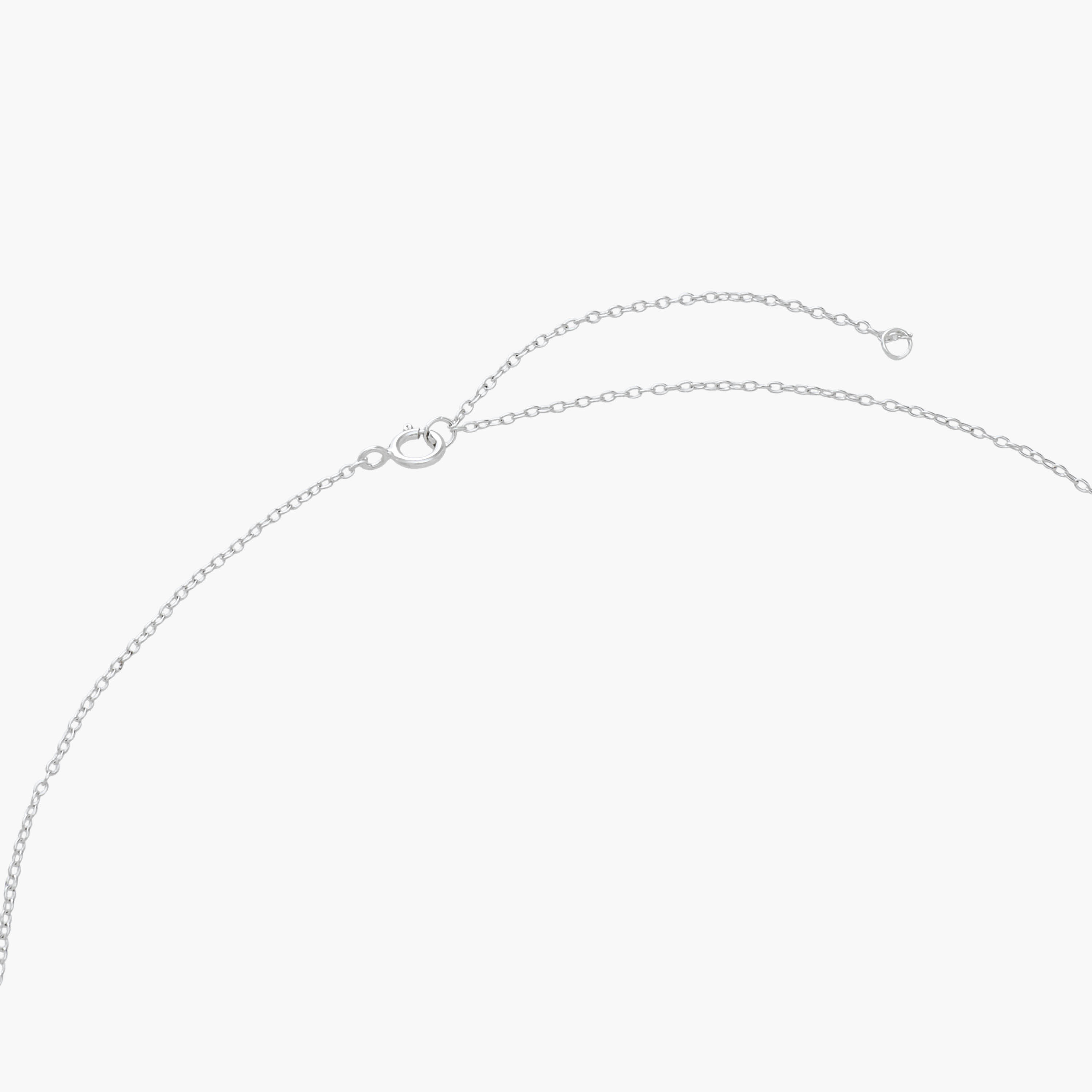 Silver Tone Necklace with Stone Embellished Pendant-women-watchesandjewellery-jewellery-necklacesandpendants-image-3