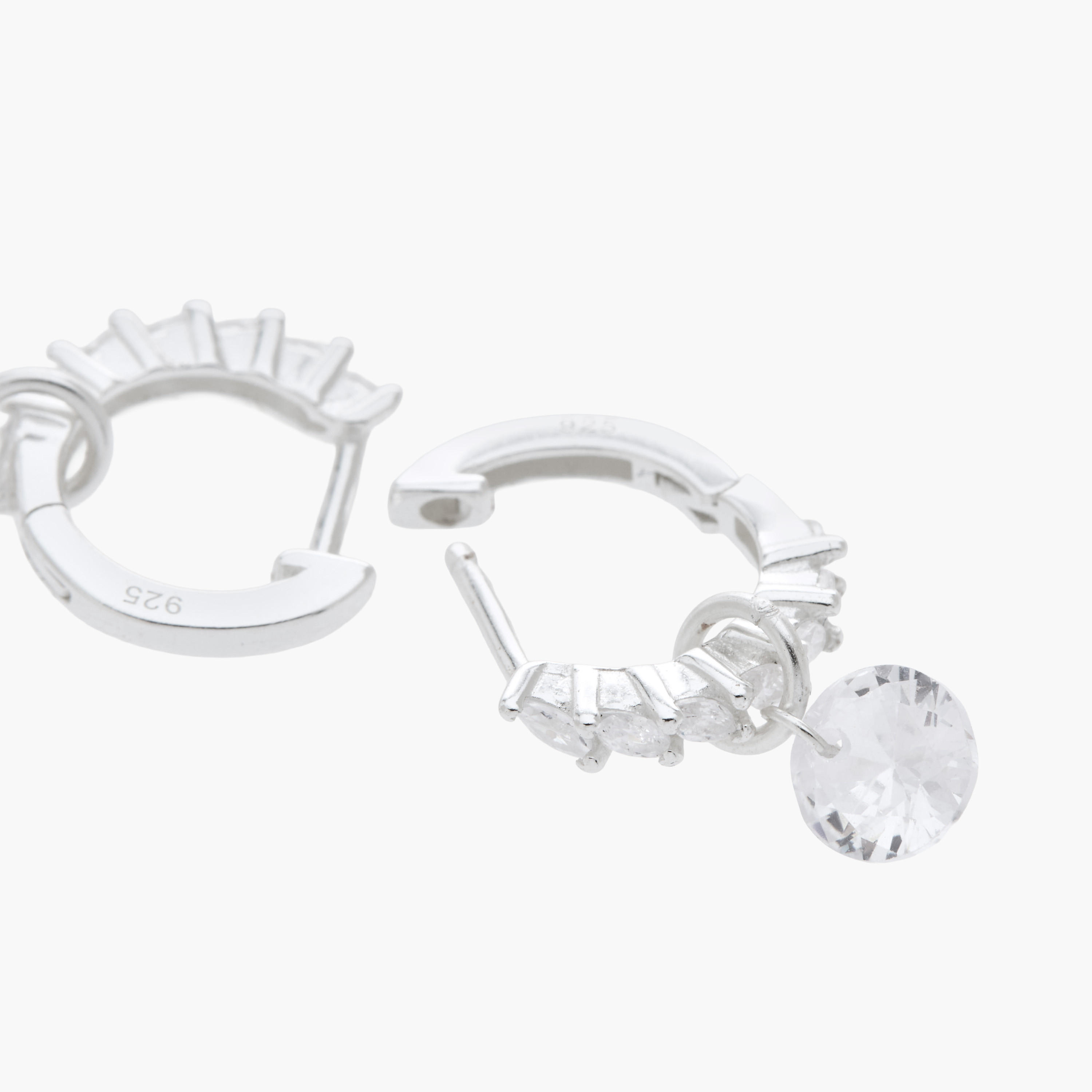حلق حلقي مزين بلون فضي-women-watchesandjewellery-jewellery-earrings-image-4