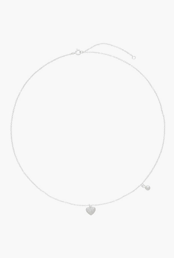 عقد بسلسلة وبدلاية بلون فضي-women-watchesandjewellery-jewellery-necklacesandpendants-image-1