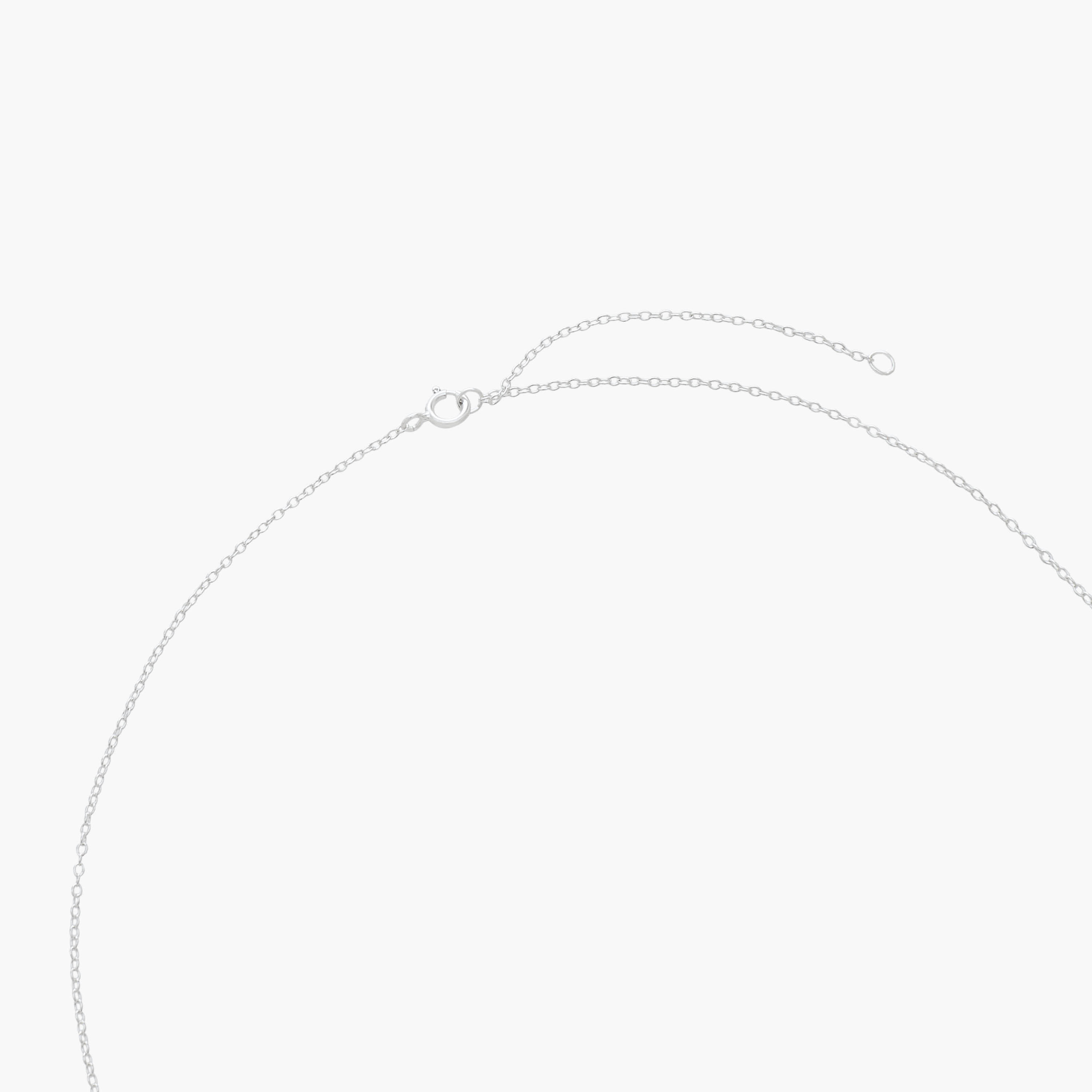 Silver Tone Necklace with Drop Pendant-women-watchesandjewellery-jewellery-necklacesandpendants-image-3