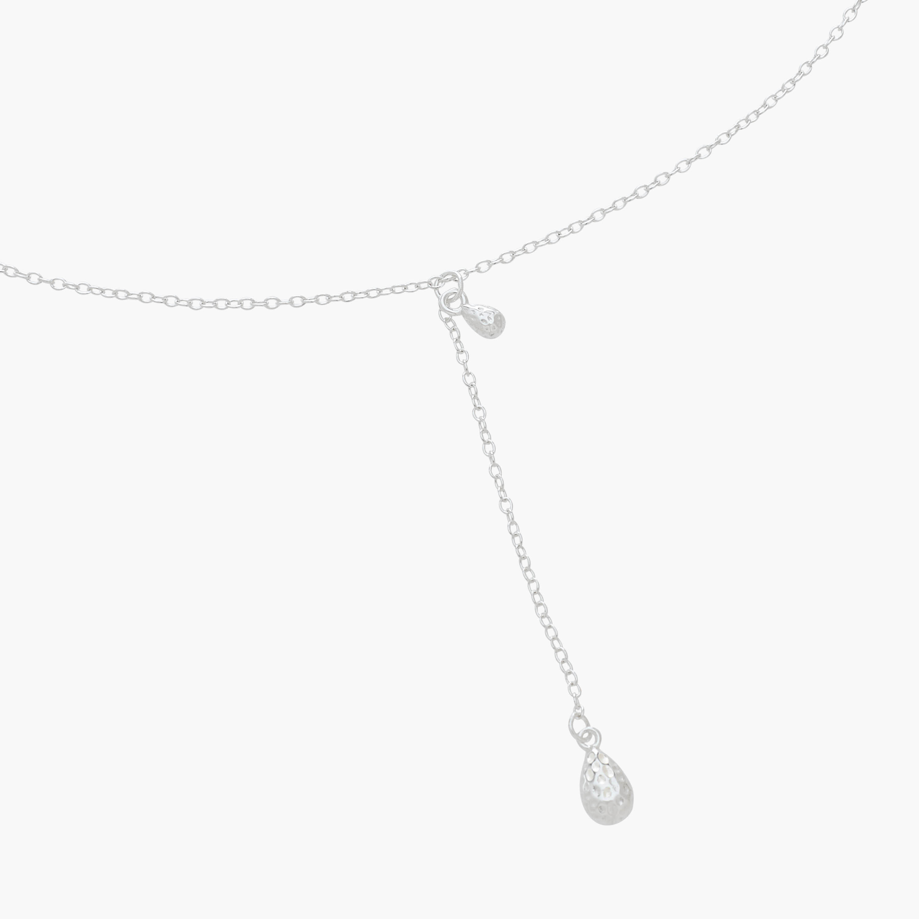 Silver Tone Necklace with Drop Pendant-women-watchesandjewellery-jewellery-necklacesandpendants-image-4