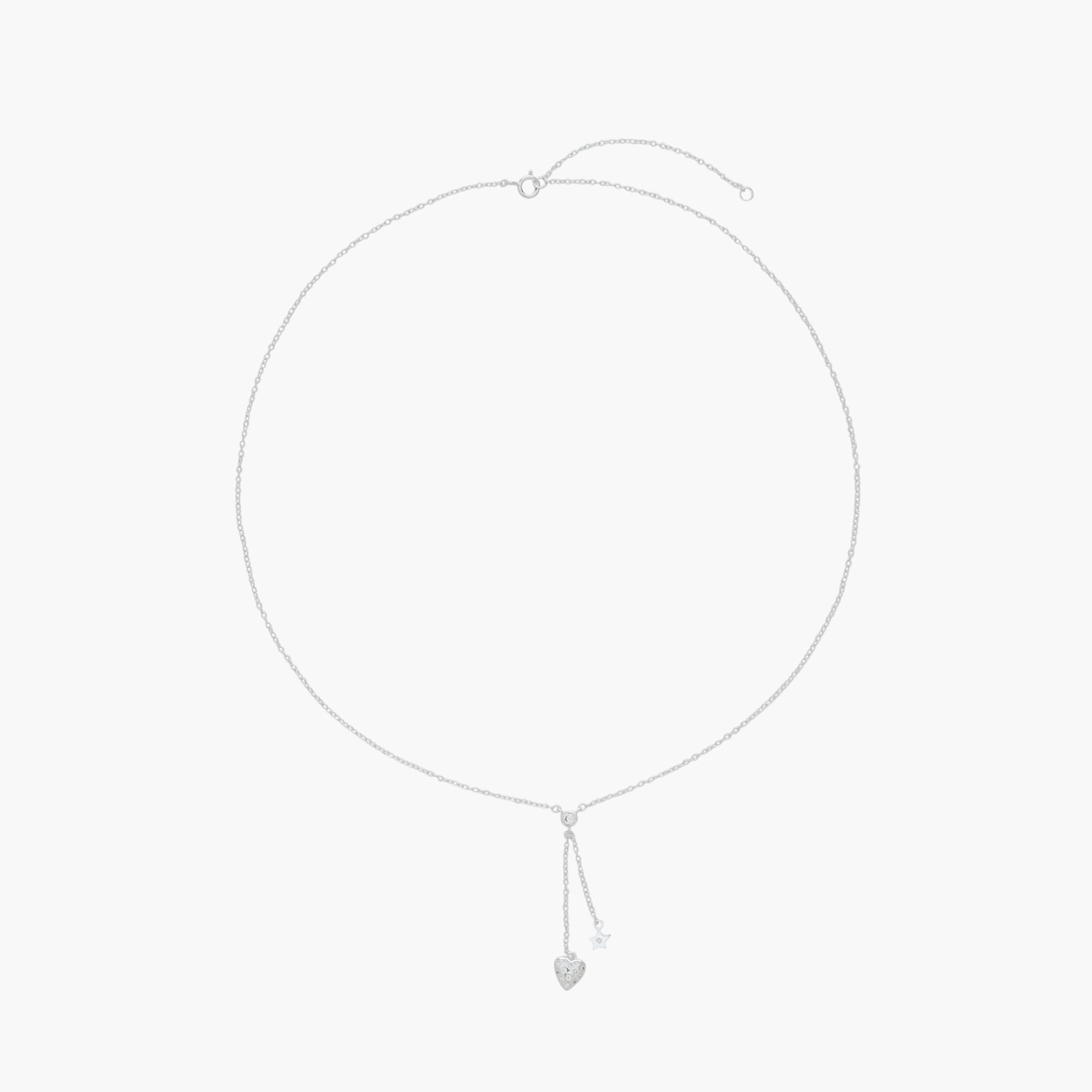 عقد بلون فضي ودلاية-women-watchesandjewellery-jewellery-necklacesandpendants-image-1