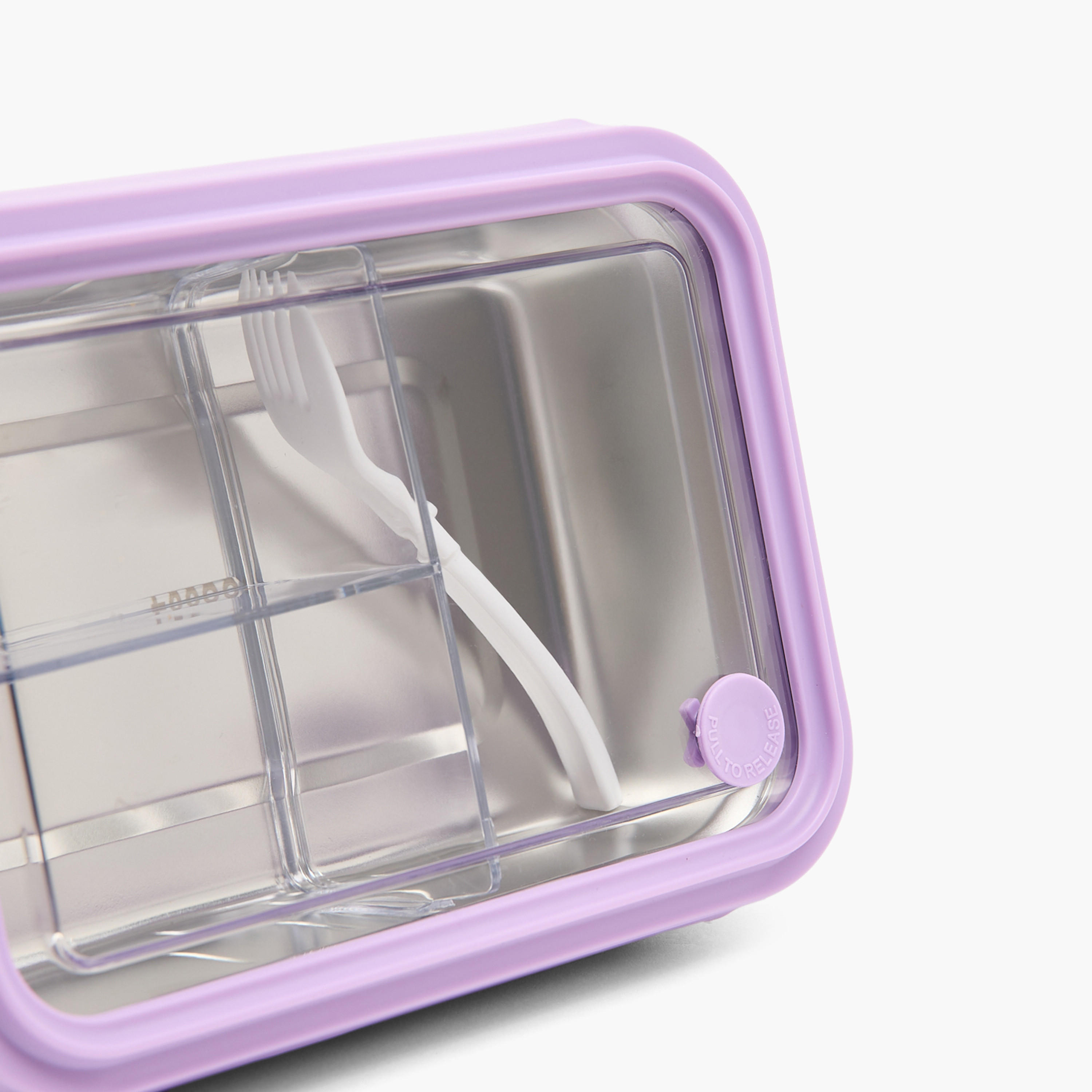 Solid Lunch Box for Kids with Foldable Fork - 1.1 L-school-lunchessentials-lunchboxes-image-4