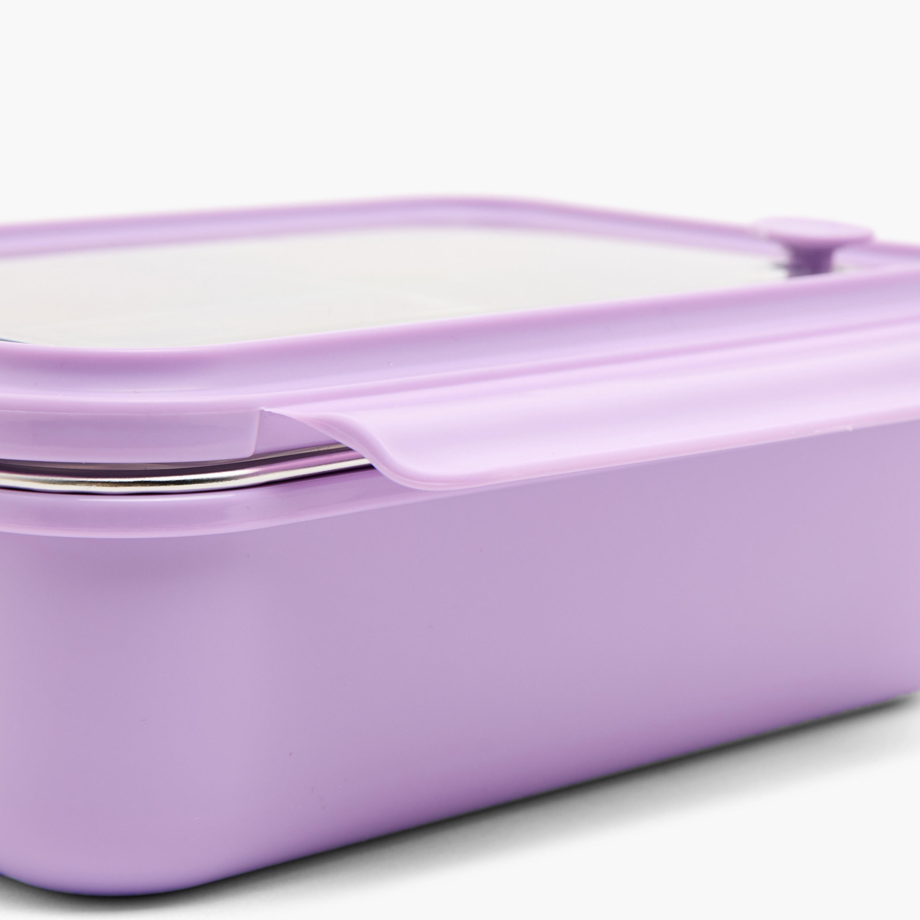 Solid Lunch Box for Kids with Foldable Fork - 1.1 L-school-lunchessentials-lunchboxes-image-6
