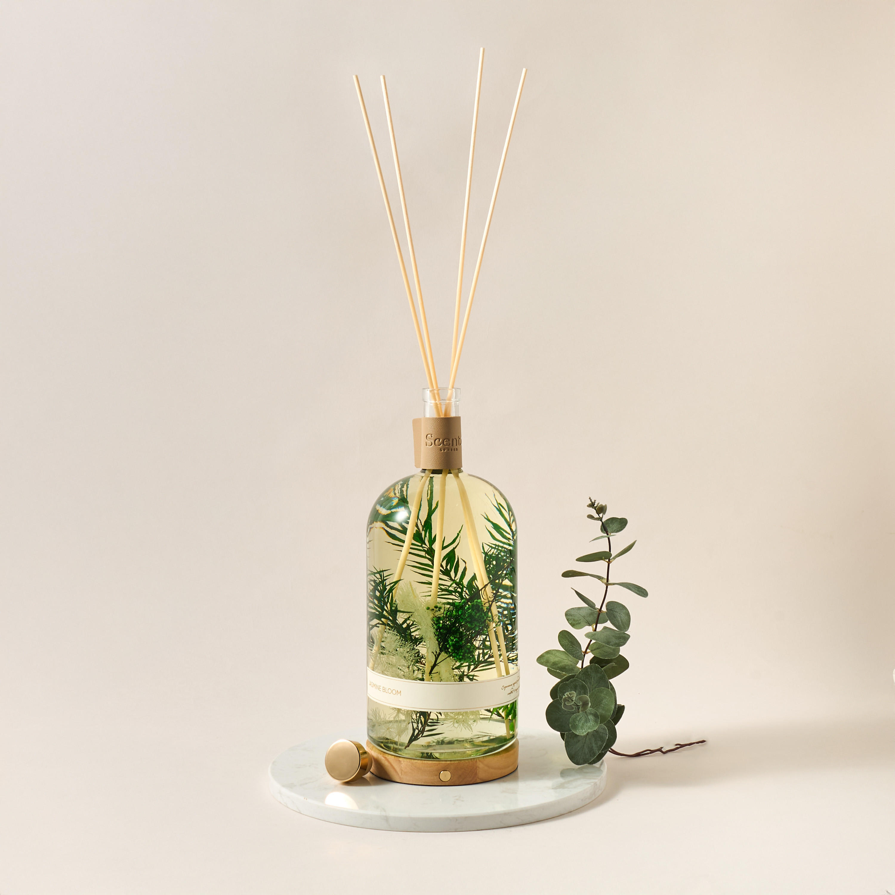 موزع عطور أعواد بزهر الياسمين من سينت دي لندن - 2.5 لتر-household-homefragrance-reeddiffusers-image-1