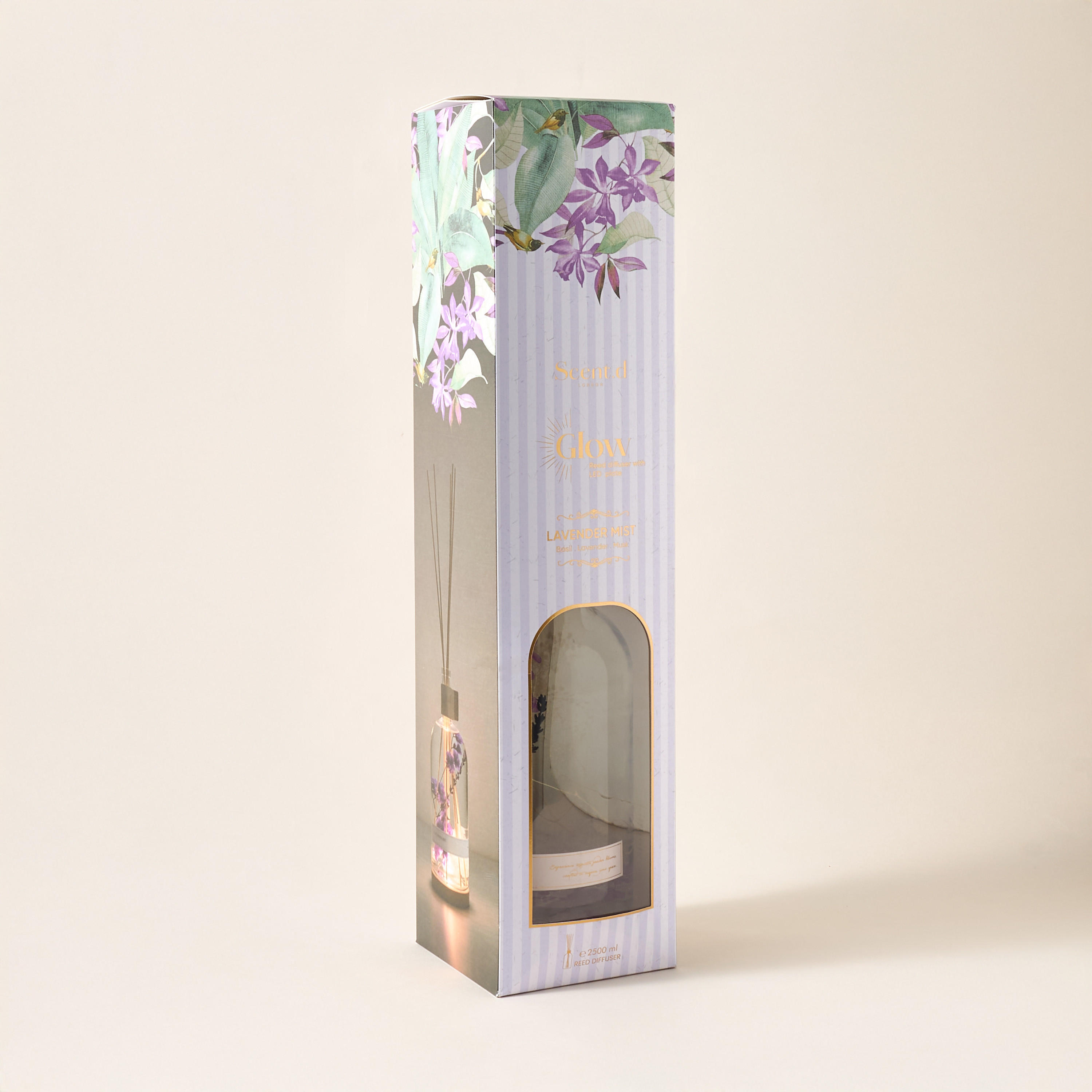 موزع عطور أعواد بالمسك وخشب العنبر من سينت دي لندن-household-homefragrance-reeddiffusers-image-1