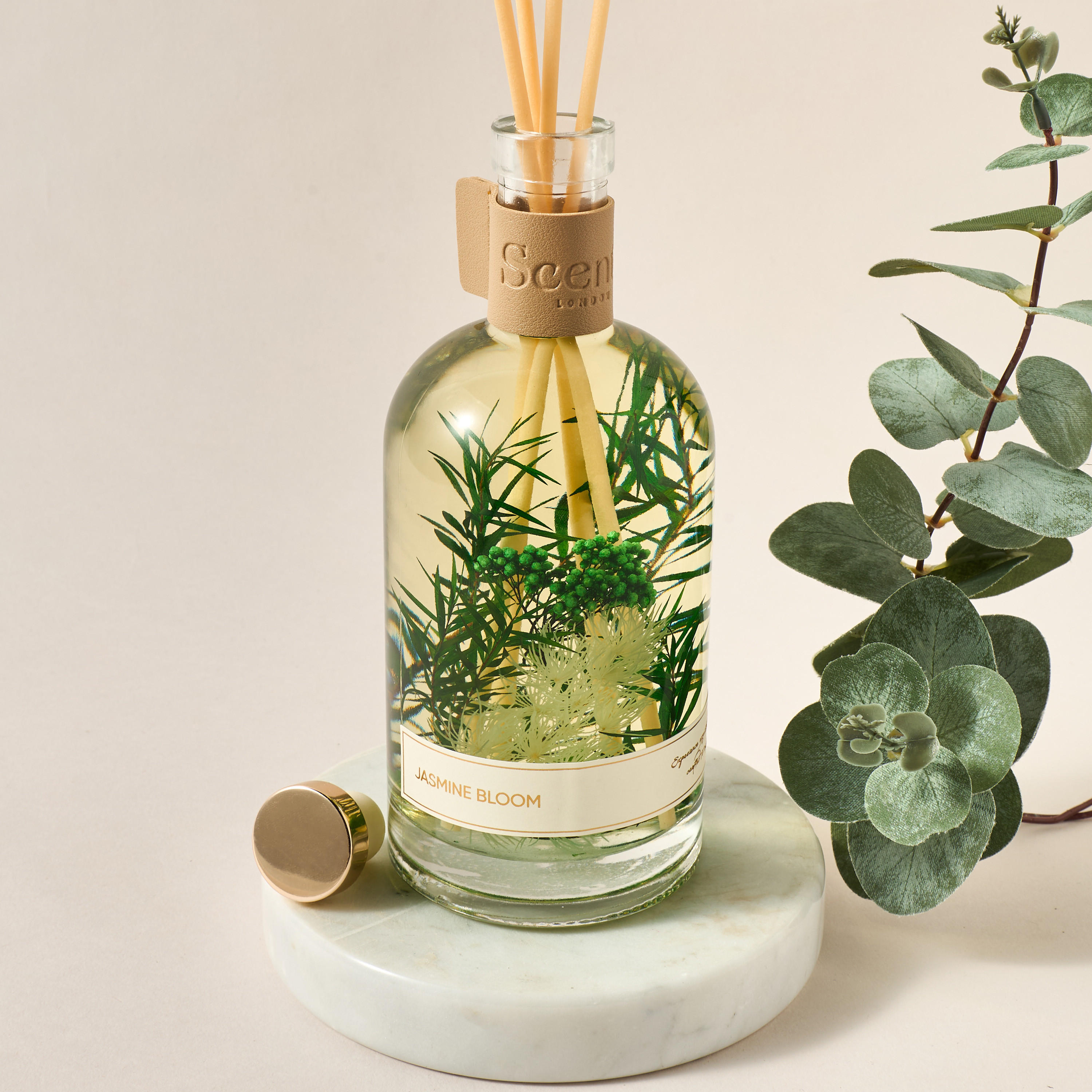 موزع عطور أعواد بزهر الياسمين من سينت دي لندن - 500 مل-household-homefragrance-reeddiffusers-image-2