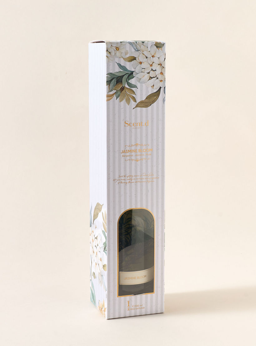 موزع عطور أعواد بزهر الياسمين من سينت دي لندن - 500 مل-household-homefragrance-reeddiffusers-image-6