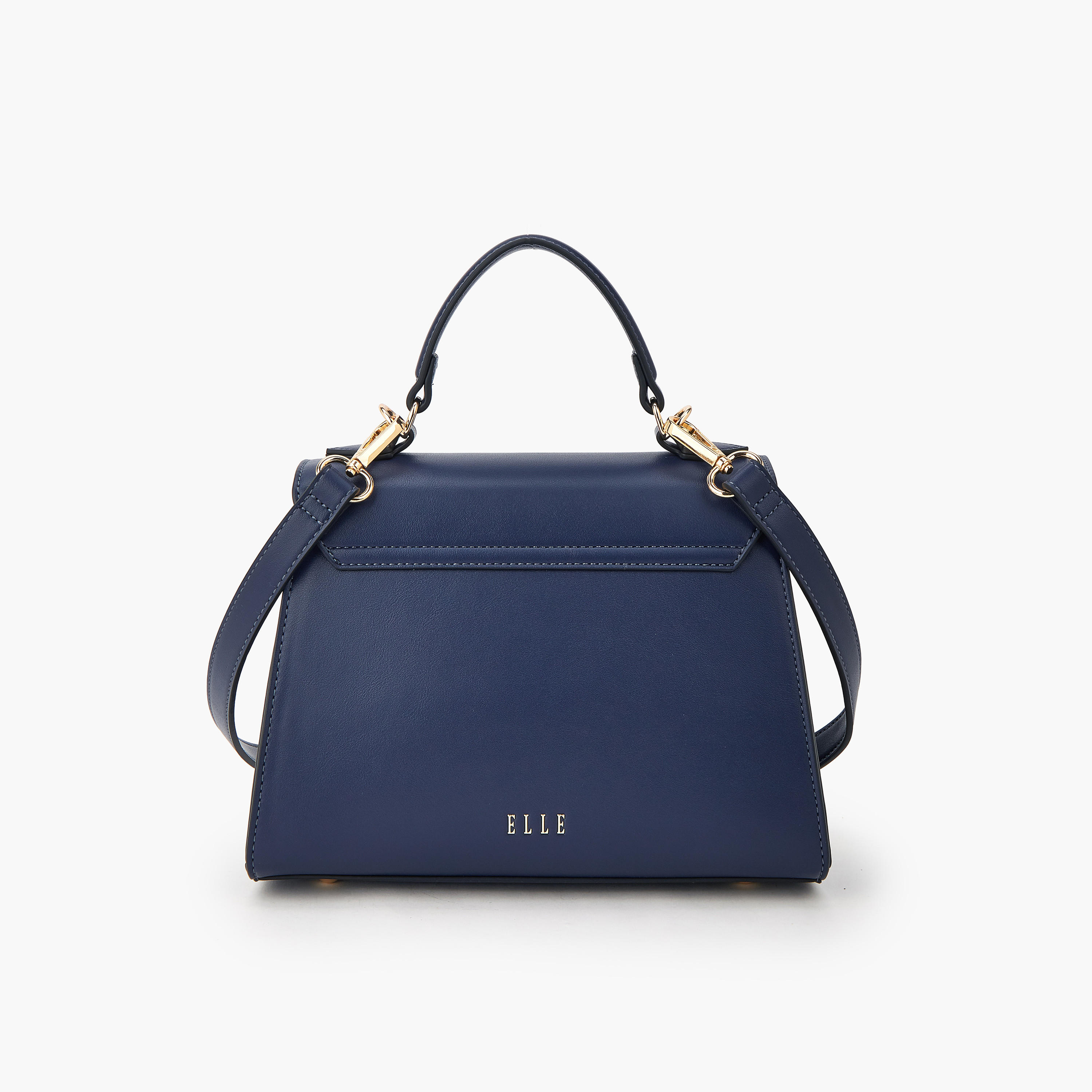 Elle Cutwork Satchel Bag with Detachable Strap-women-bagsandwallets-handbags-image-5