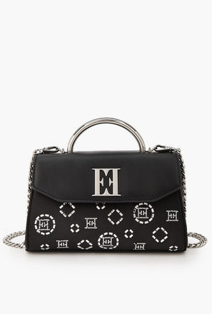 شنطة كروس بودي مزينة بحزام سلسلة قابل للفصل من إيل-women-bagsandwallets-handbags-image-1