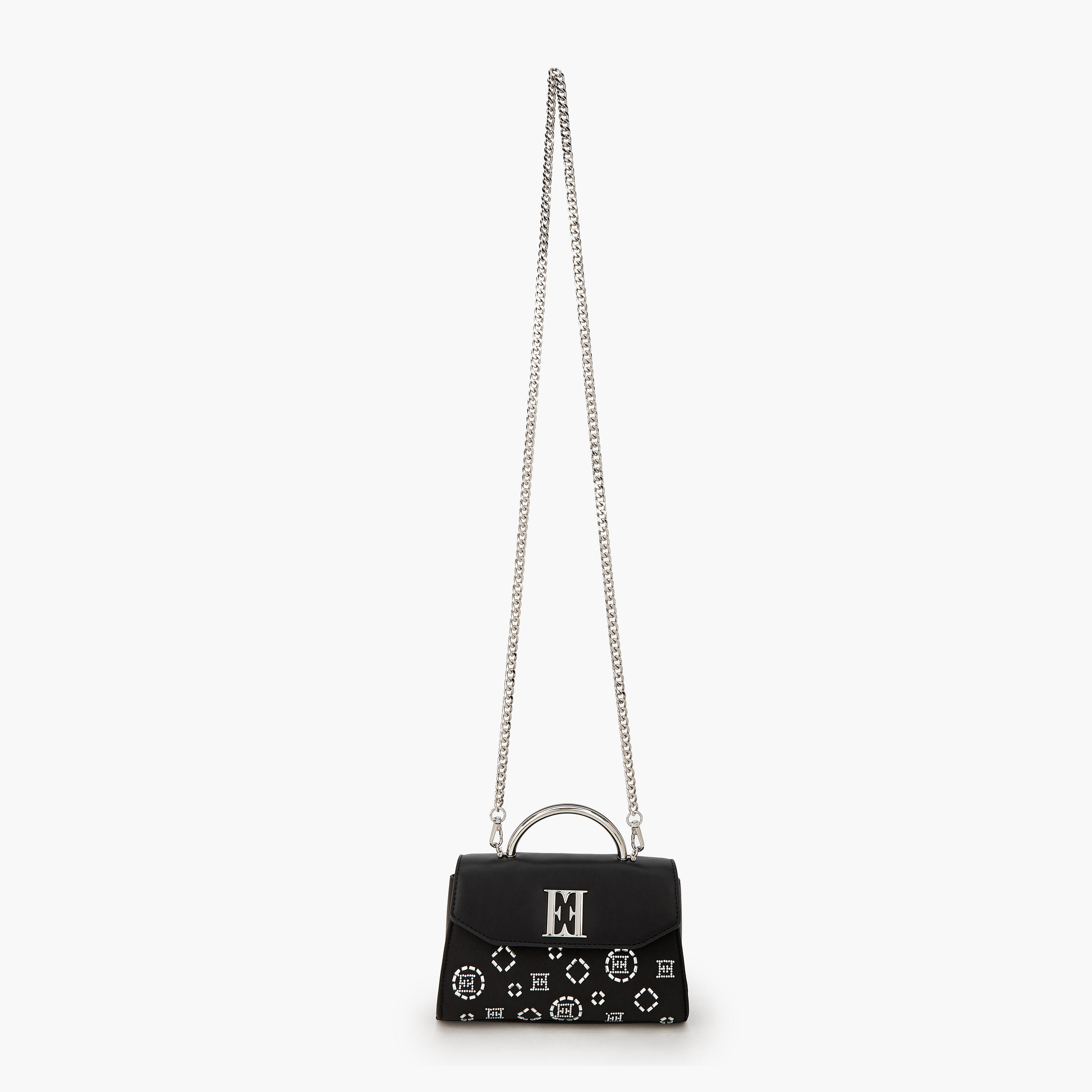 Elle Embellished Crossbody Bag with Detachable Chain Strap-women-bagsandwallets-handbags-image-2