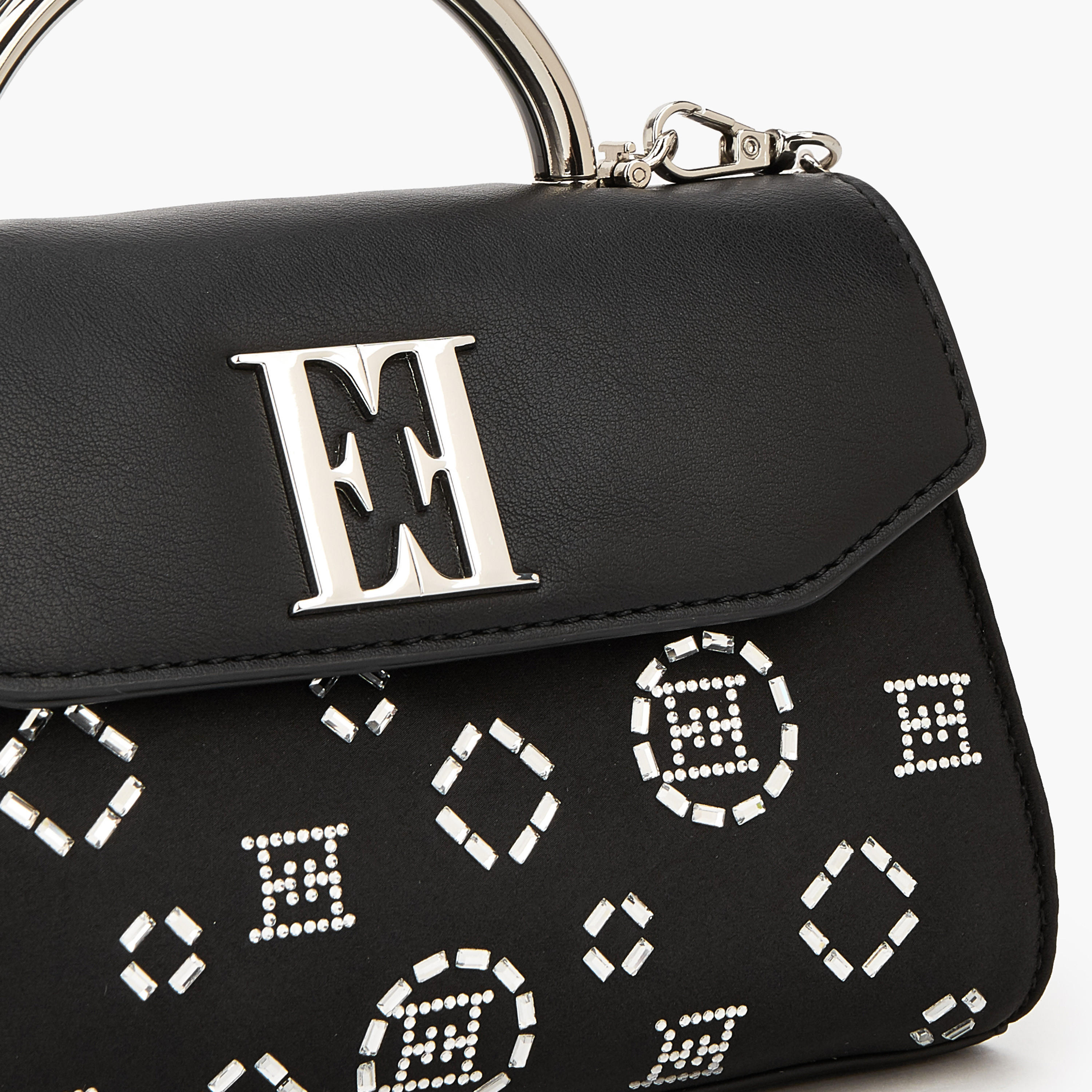 Elle Embellished Crossbody Bag with Detachable Chain Strap-women-bagsandwallets-handbags-image-4