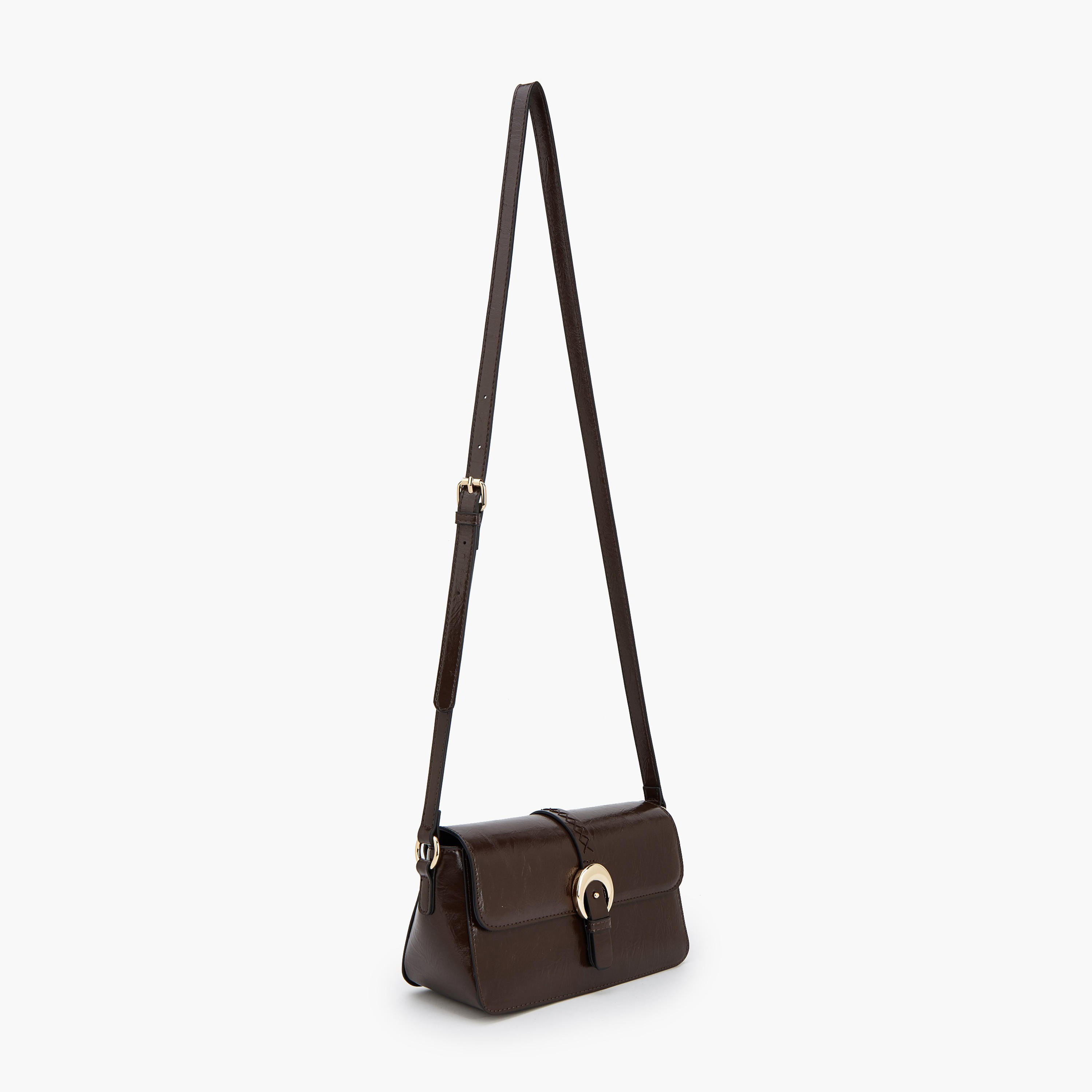 شنطة كروس بودي بإبزيم وحزام قابل للتعديل من بابريكا-women-bagsandwallets-handbags-image-3