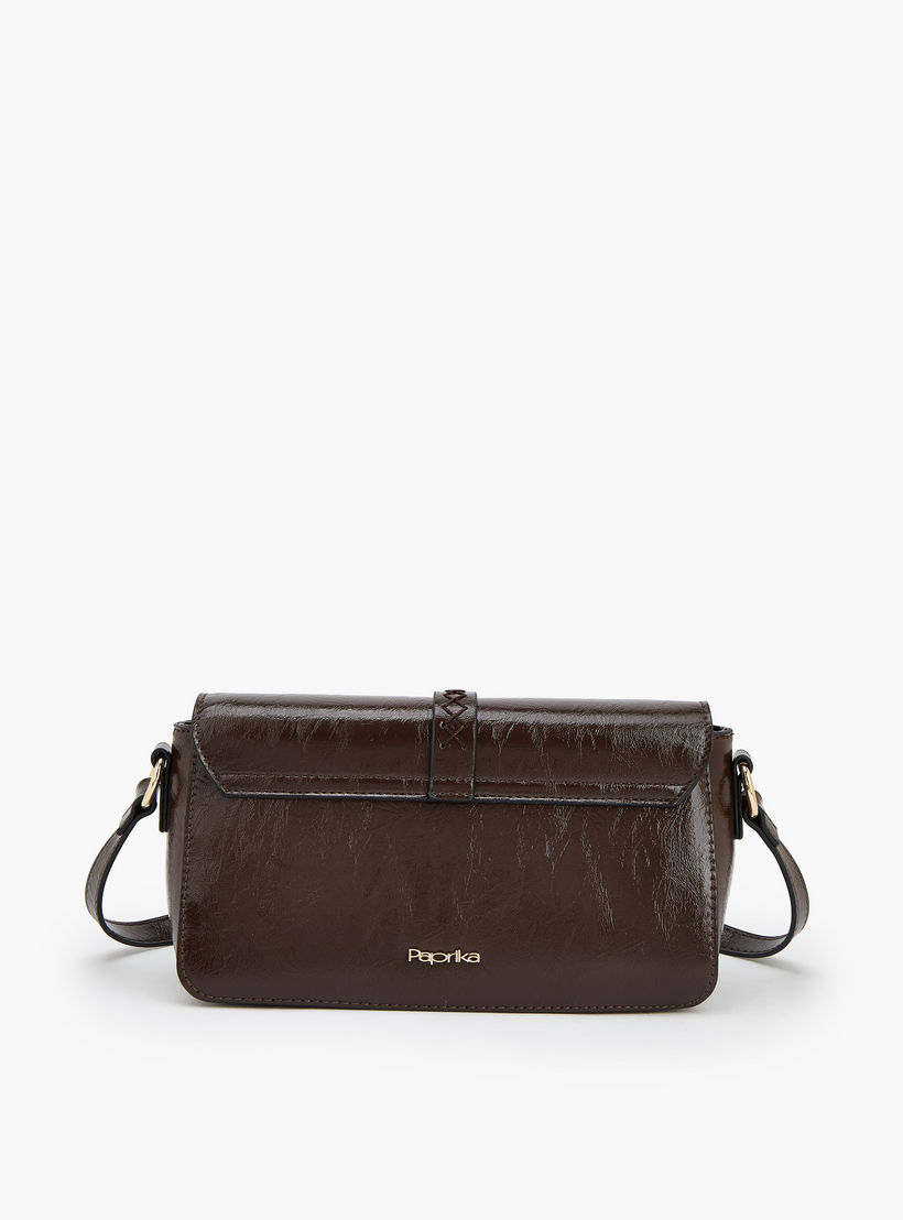 شنطة كروس بودي بإبزيم وحزام قابل للتعديل من بابريكا-women-bagsandwallets-handbags-image-6
