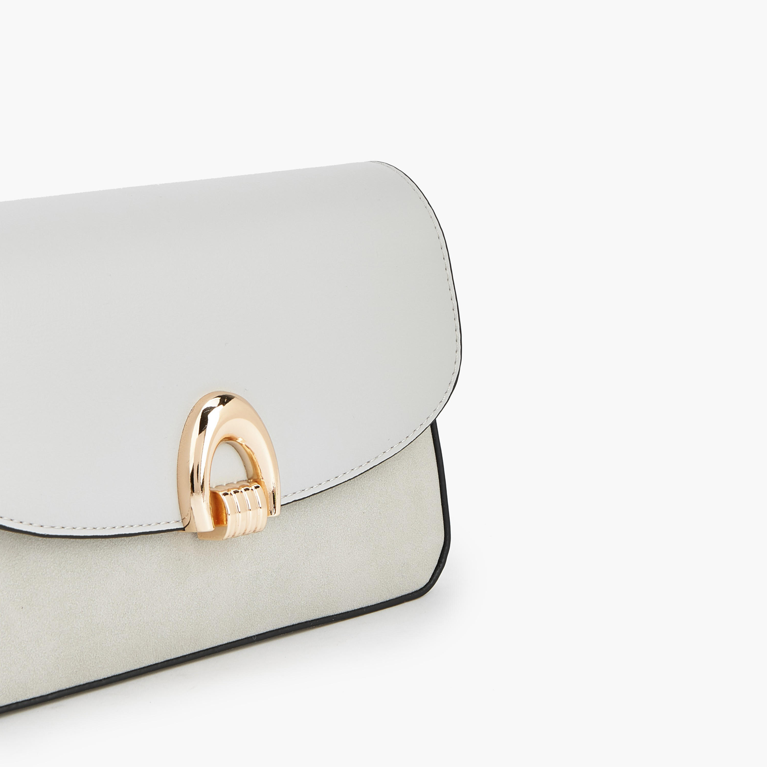 شنطة كروس بودي سادة بحزام قابل للتعديل من بابريكا-women-bagsandwallets-handbags-image-5
