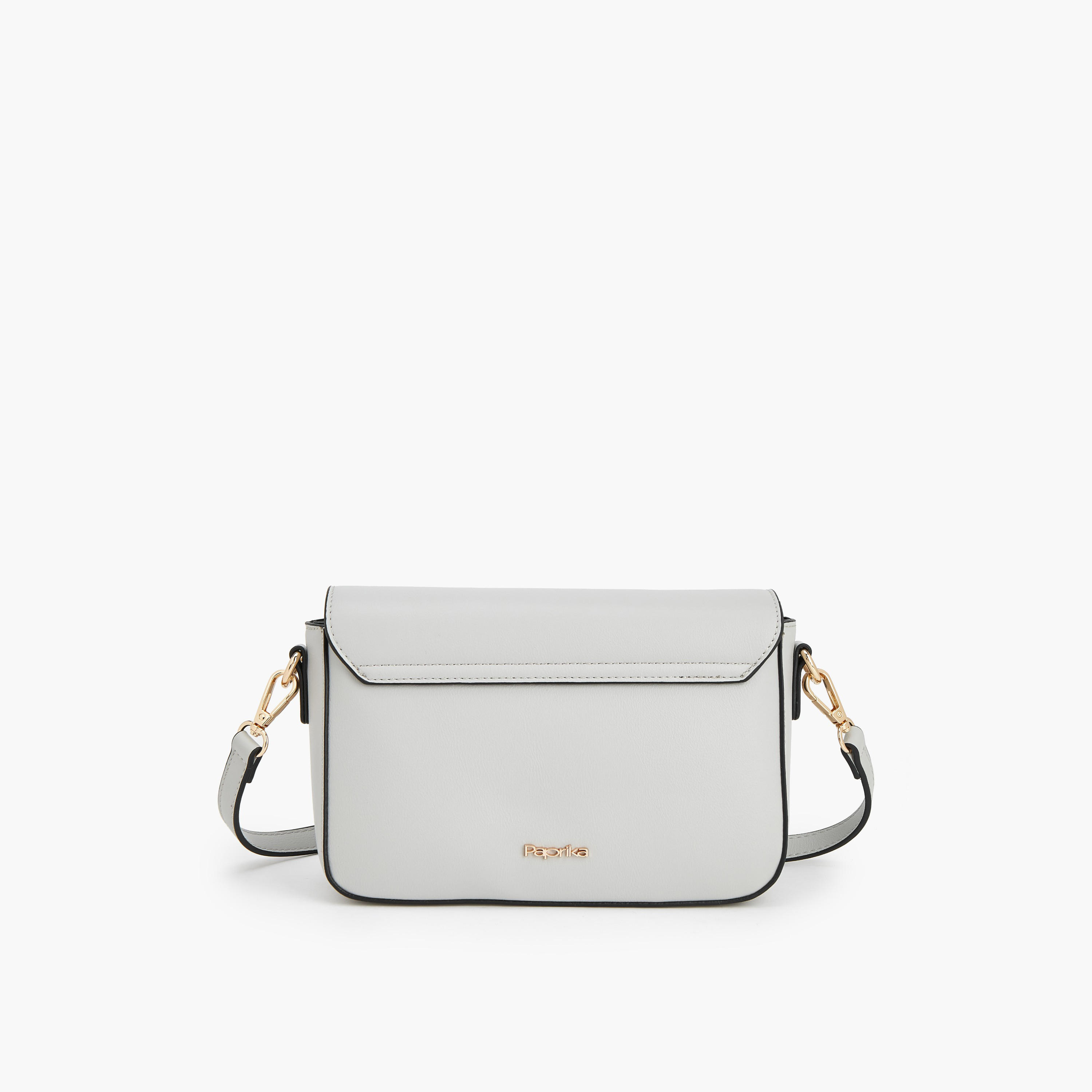 شنطة كروس بودي سادة بحزام قابل للتعديل من بابريكا-women-bagsandwallets-handbags-image-6