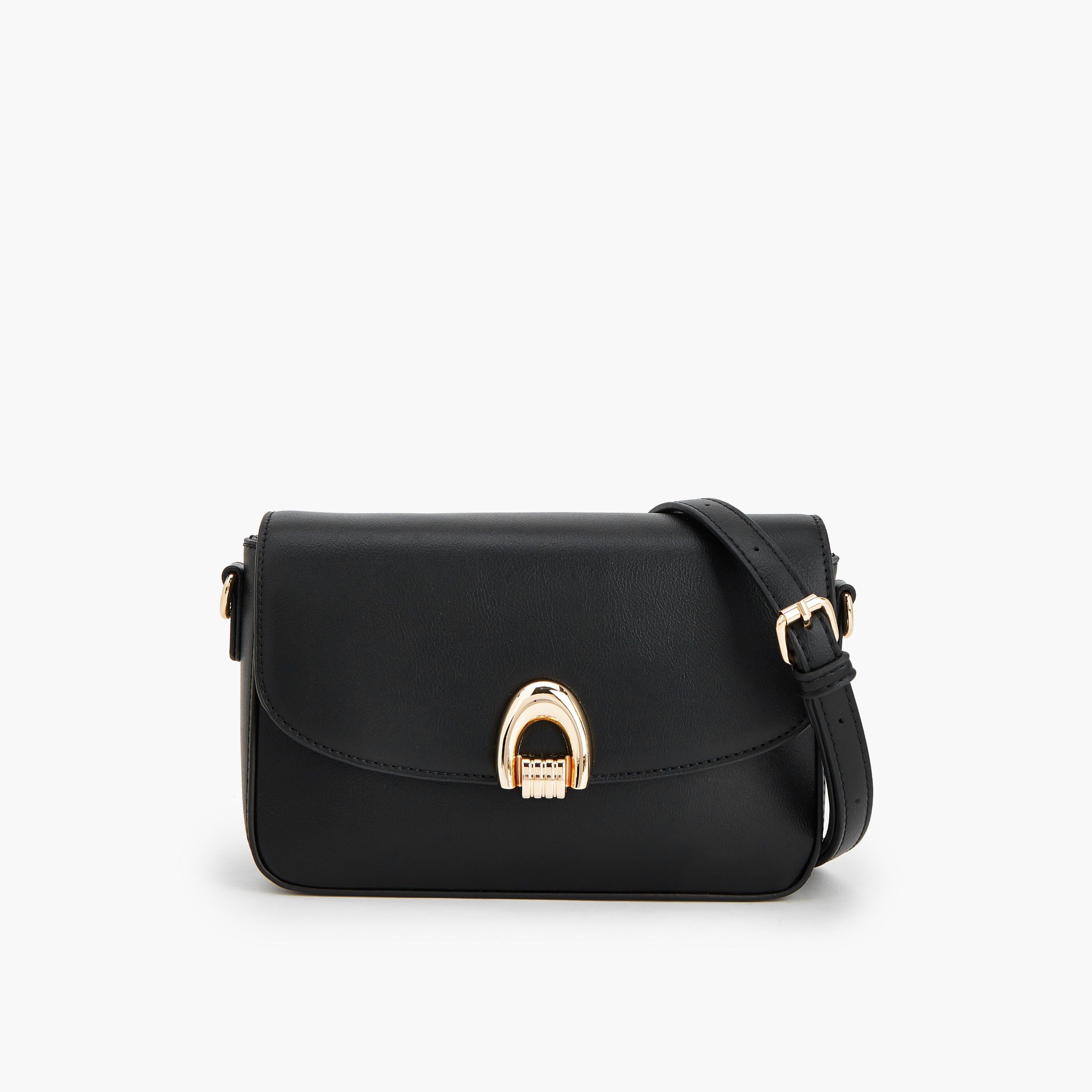 Paprika Solid Crossbody Bag with Adjustable Strap-women-bagsandwallets-handbags-image-1