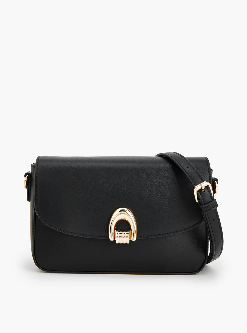 Paprika Solid Crossbody Bag with Adjustable Strap-women-bagsandwallets-handbags-image-1