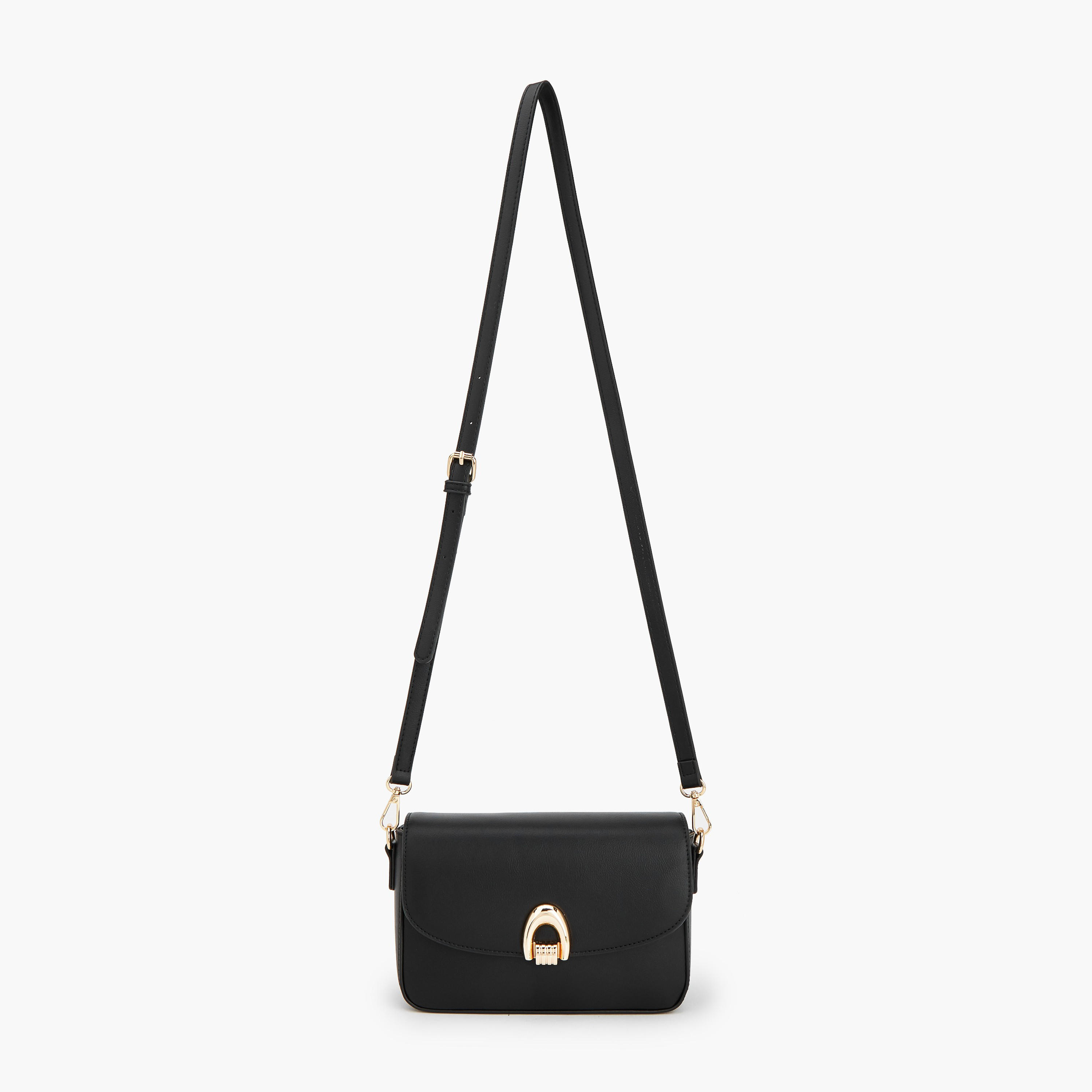 Paprika Solid Crossbody Bag with Adjustable Strap-women-bagsandwallets-handbags-image-3