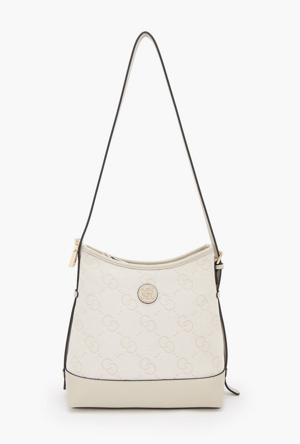 شنطة كتف راقية بحزام قابل للتعديل وملمس بارز من سيليست-women-bagsandwallets-handbags-image-1