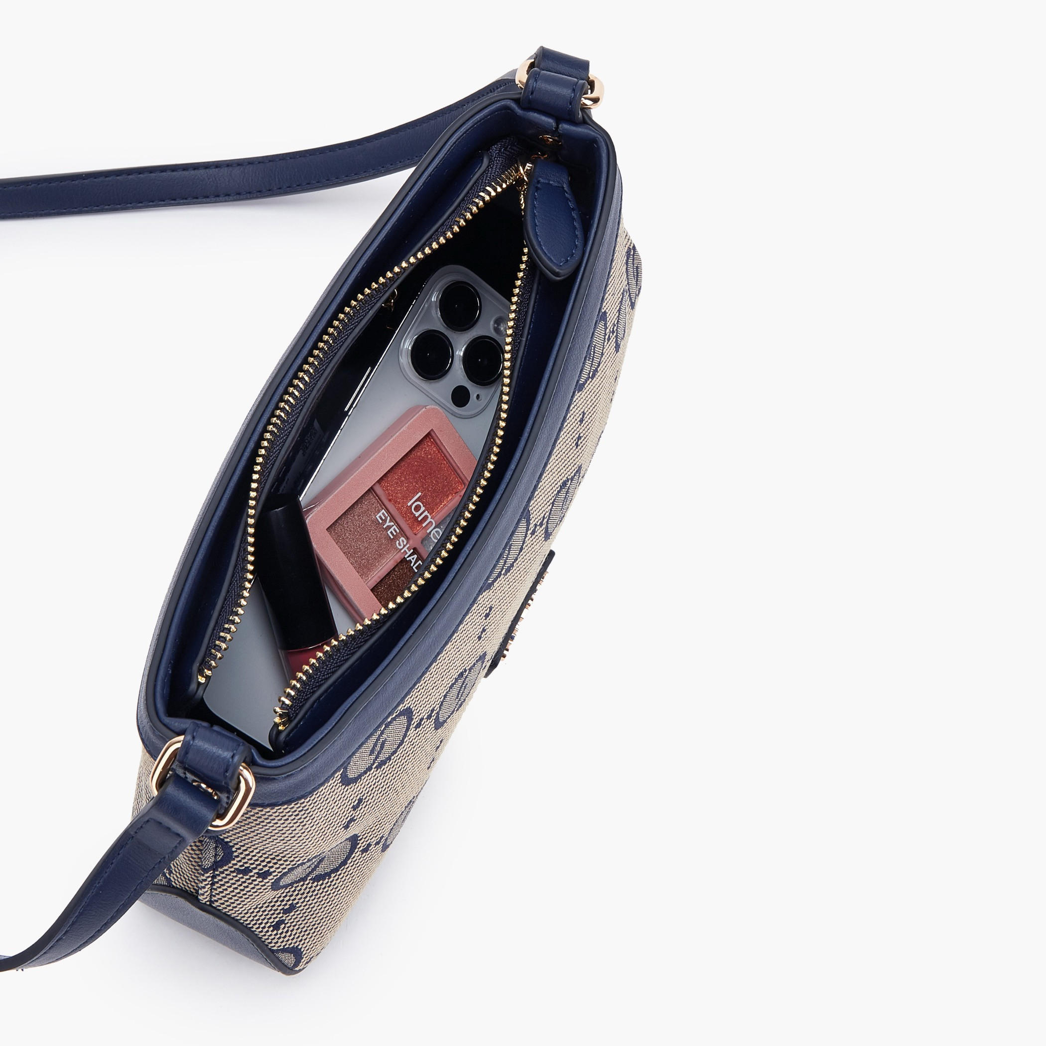 شنطة كروس بودي بارزة الملمس بحزام قابل للتعديل من سيليست-women-bagsandwallets-handbags-image-7