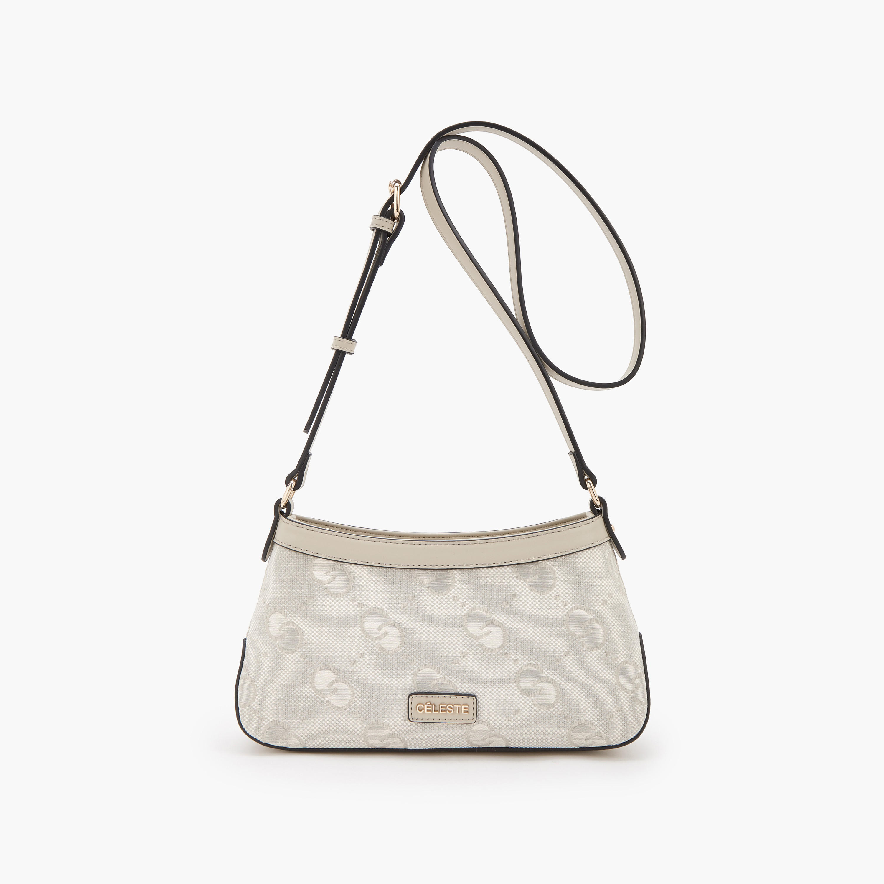 شنطة كروس بودي بارزة الملمس بحزام قابل للتعديل من سيليست-women-bagsandwallets-handbags-image-1