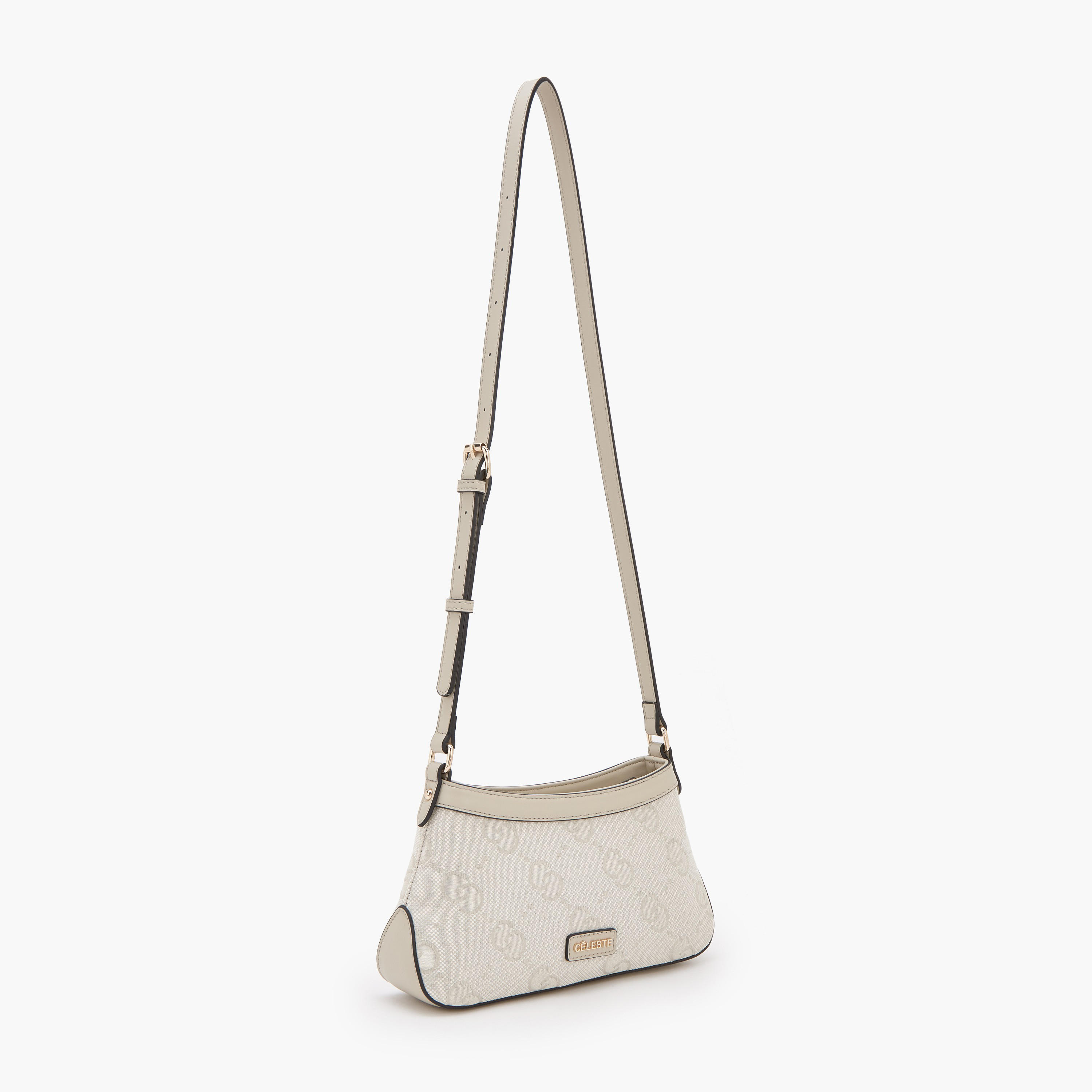 شنطة كروس بودي بارزة الملمس بحزام قابل للتعديل من سيليست-women-bagsandwallets-handbags-image-2