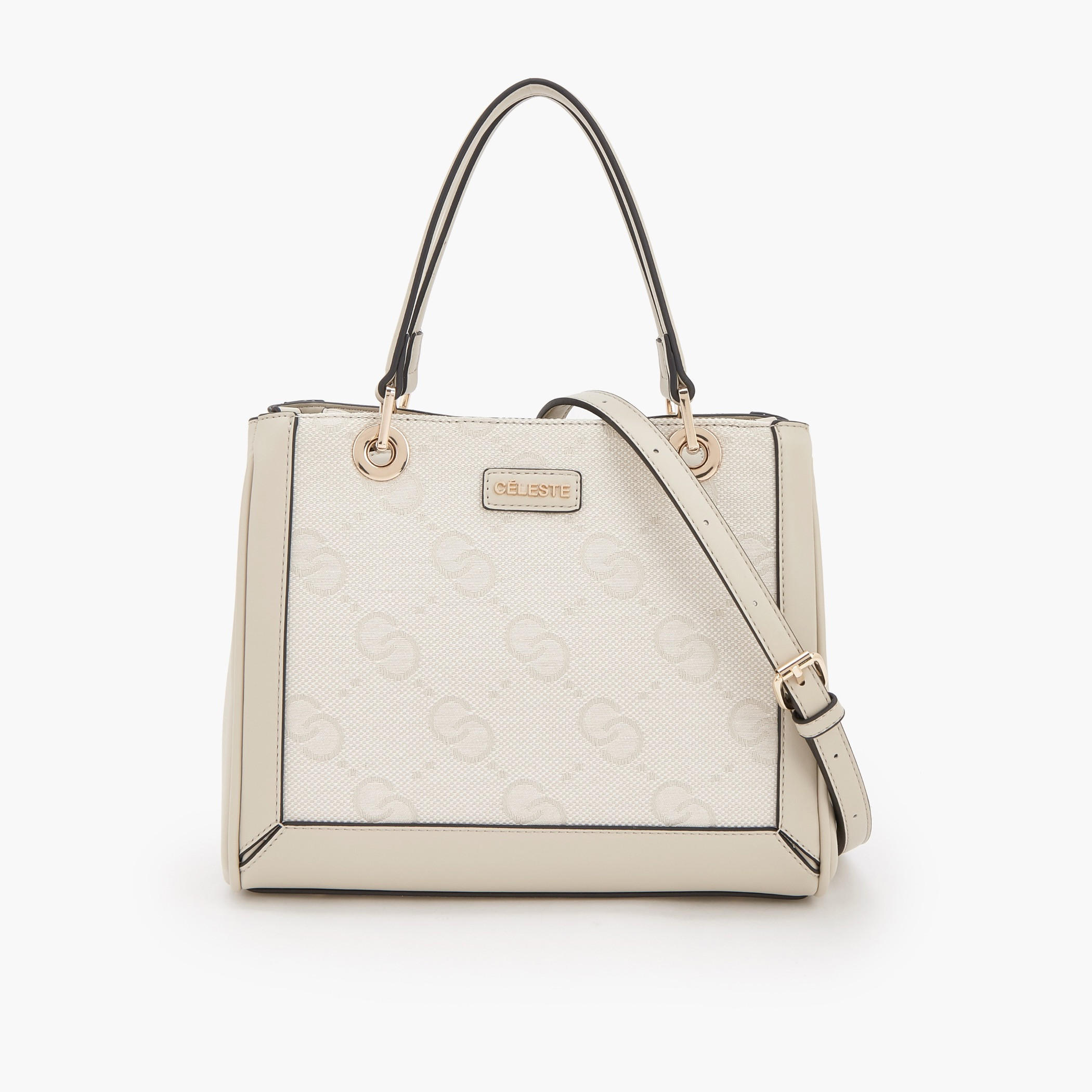 شنطة توتي بارزة الملمس بحزام قابل للفصل من سيليست-women-bagsandwallets-handbags-image-1