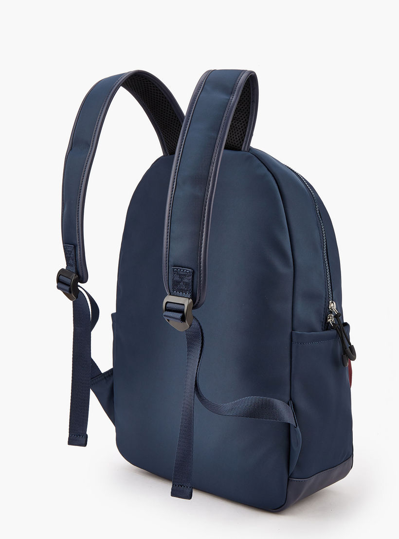 شنطة ظهر قماش سادة بأحزمة قابلة للتعديل من لي كوبر-women-bagsandwallets-backpacks-image-5