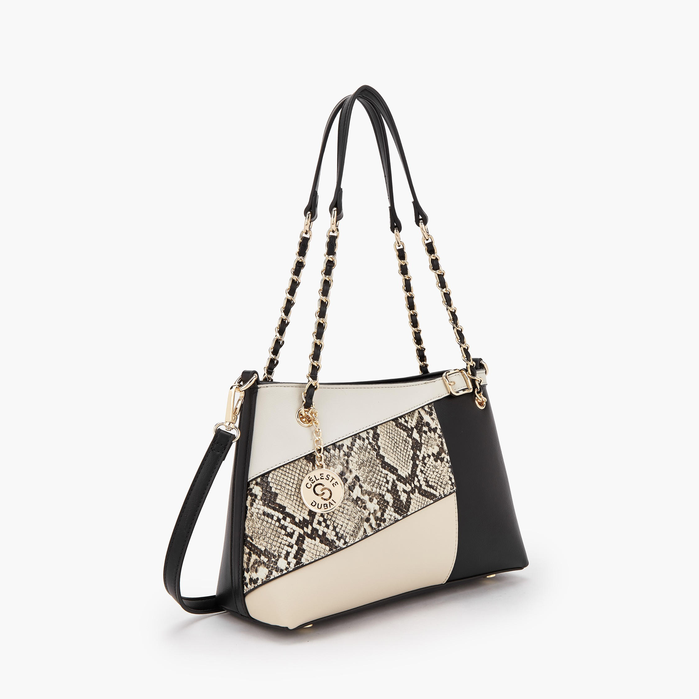 شنطة كتف بحزام قابل للفصل من سيليست-women-bagsandwallets-handbags-image-2