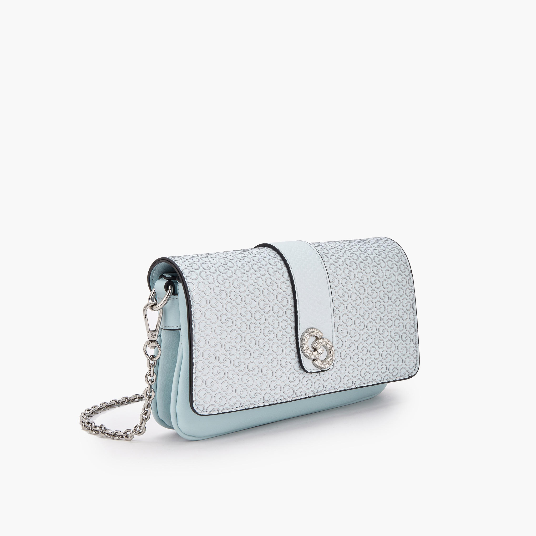 Celeste Monogram Print Sling Bag with Detachable Chain Strap-women-bagsandwallets-handbags-image-2