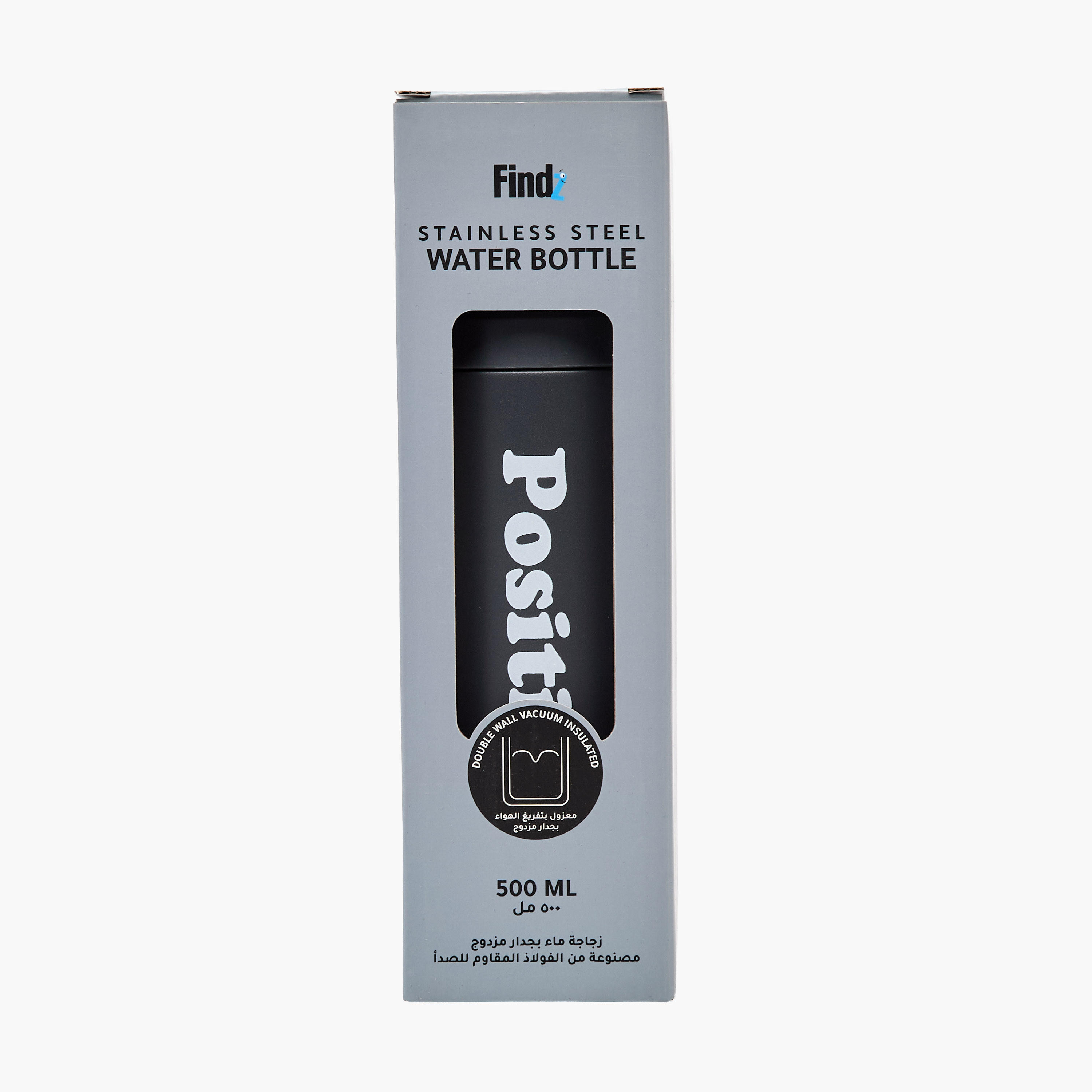 Findz Double Wall Stainless Steel Vacuum Water Bottle - 500 ml-household-dining-drinkserveware-bottles-image-7