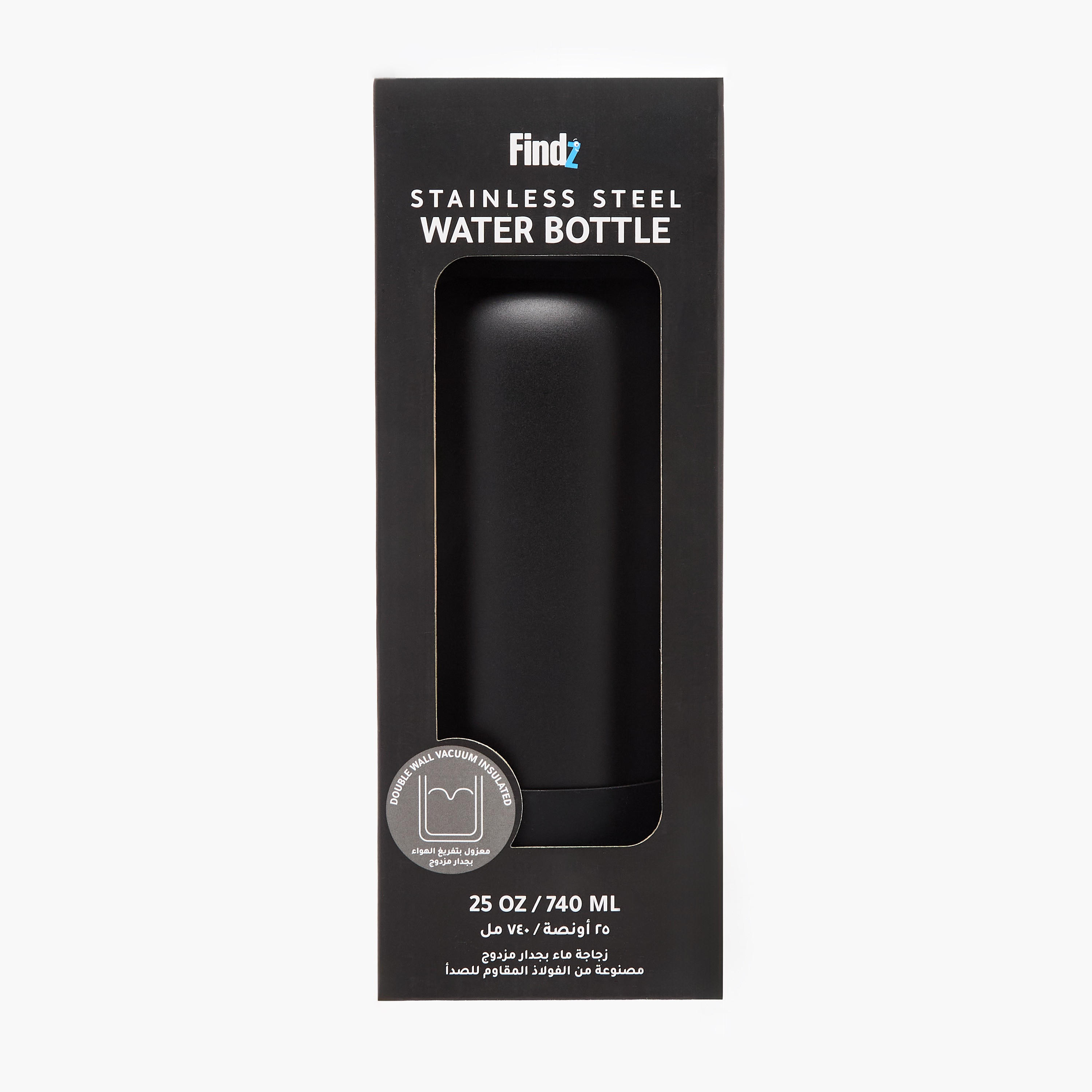 Findz Double Wall Stainless Steel Vacuum Water Bottle - 740 ml-household-dining-drinkserveware-bottles-image-7
