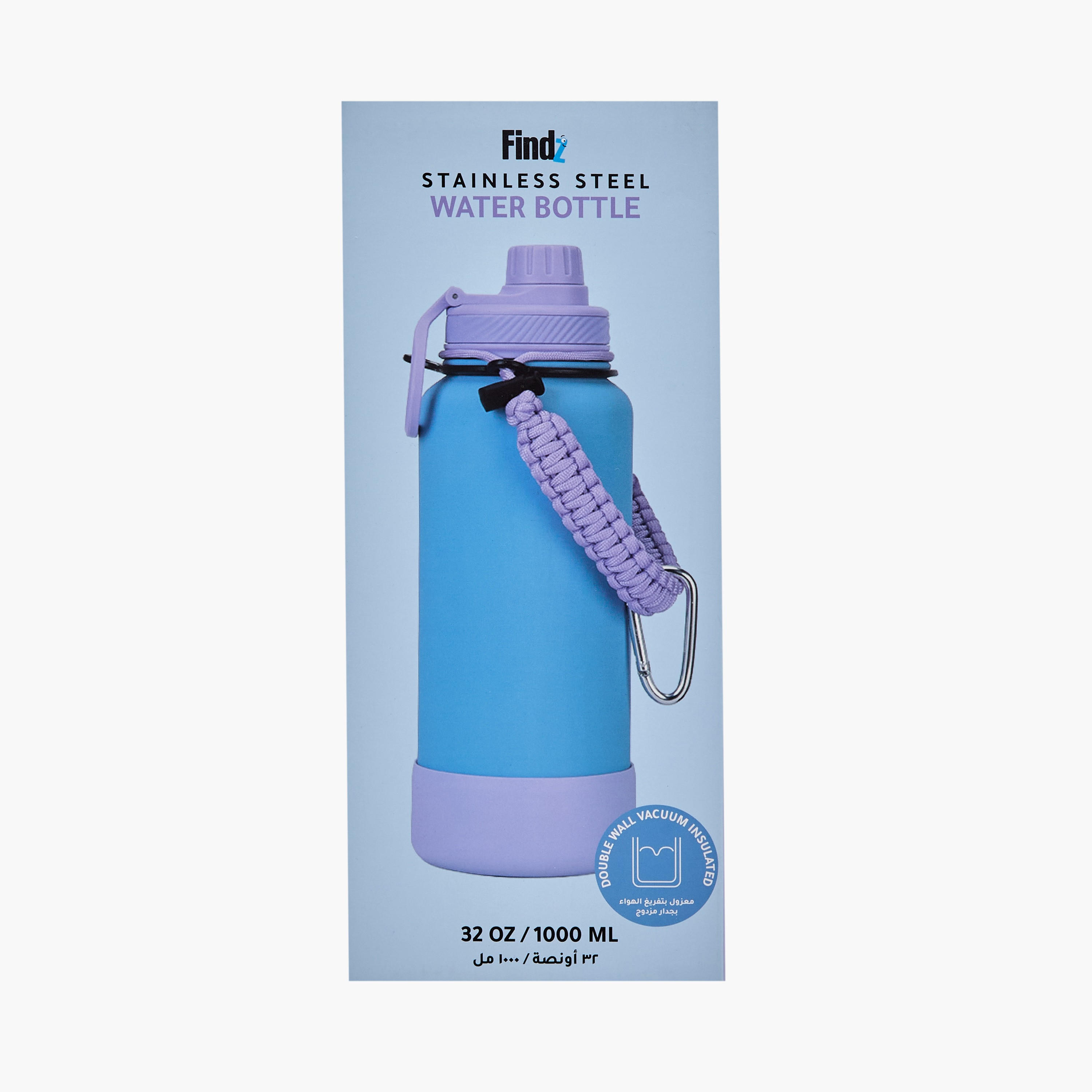 Findz Double Wall Stainless Steel Vacuum Water Bottle - 1 L-household-dining-drinkserveware-bottles-image-9