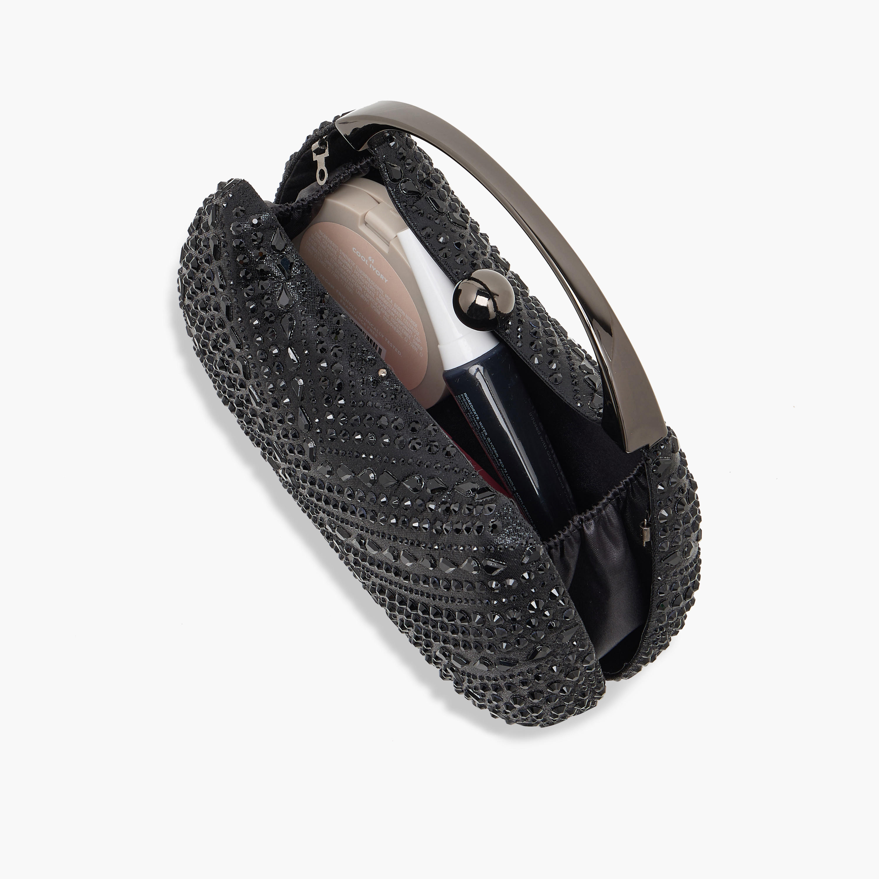 Sasha Diamante Embellished Clutch with Detachable Chain Strap-women-bagsandwallets-handbags-image-9