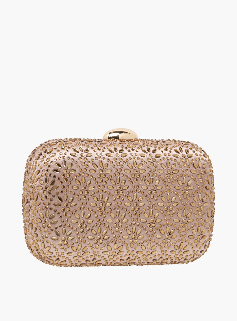 شنطة كلاتش مزينة بحزام سلسلة قابل للفصل من ساشا-women-bagsandwallets-handbags-image-4