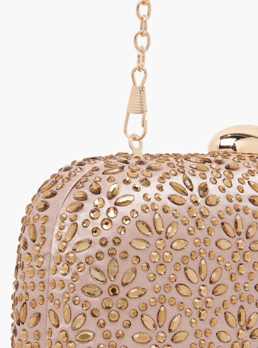 شنطة كلاتش مزينة بحزام سلسلة قابل للفصل من ساشا-women-bagsandwallets-handbags-image-6