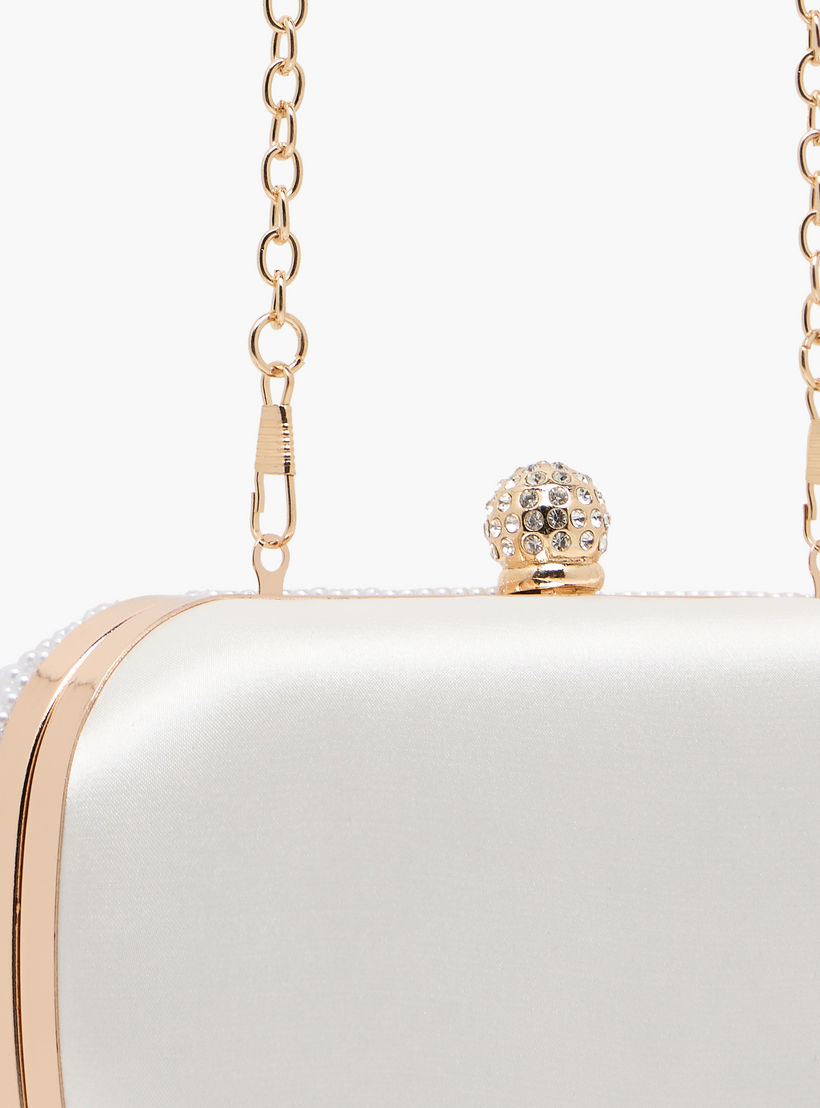 شنطة كلاتش مزينة بحزام سلسلة قابل للفصل من ساشا-women-bagsandwallets-handbags-image-5