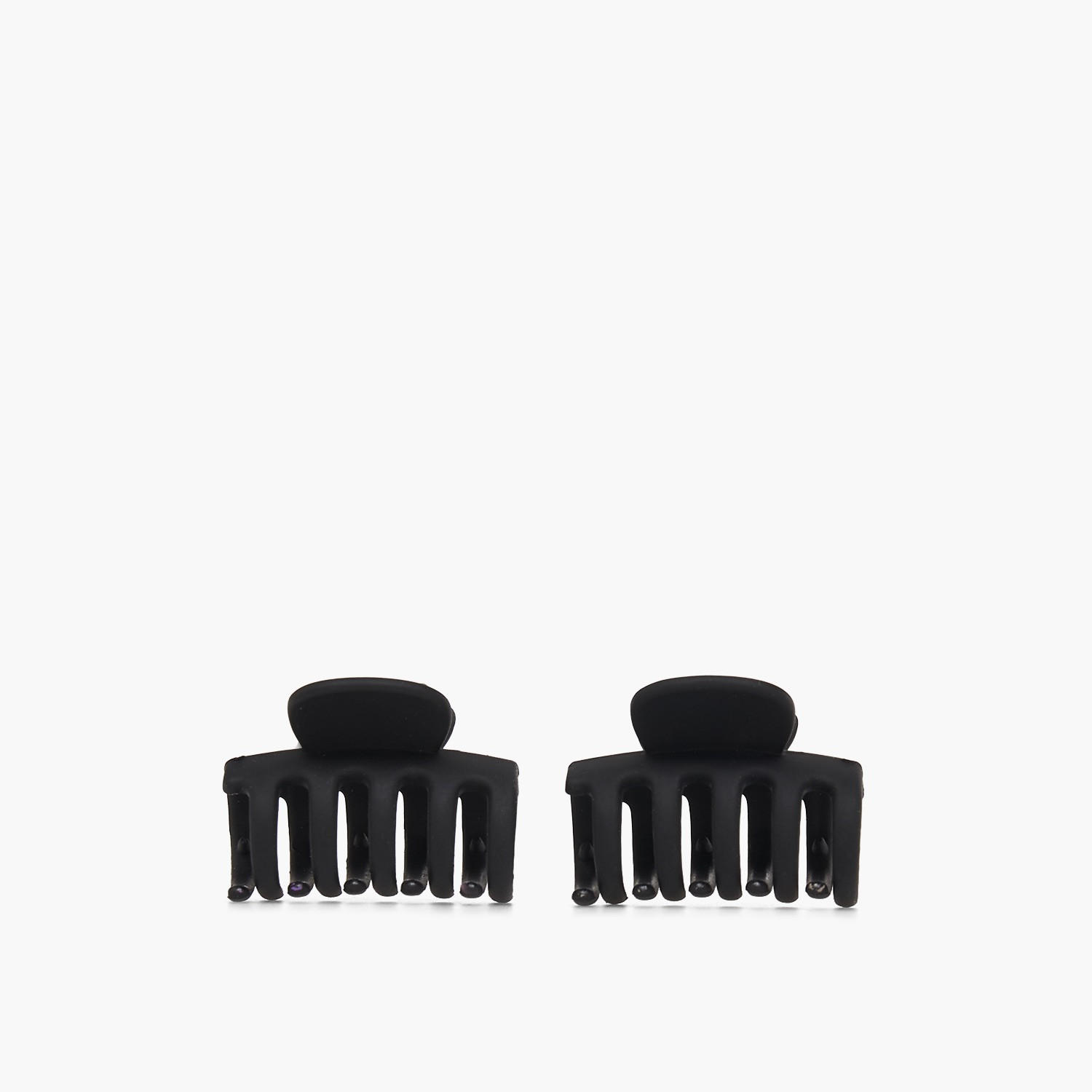 Pack of 6 Rectangular Hair Clamps with Matte Finish-women-hairaccessories-clamps-image-4