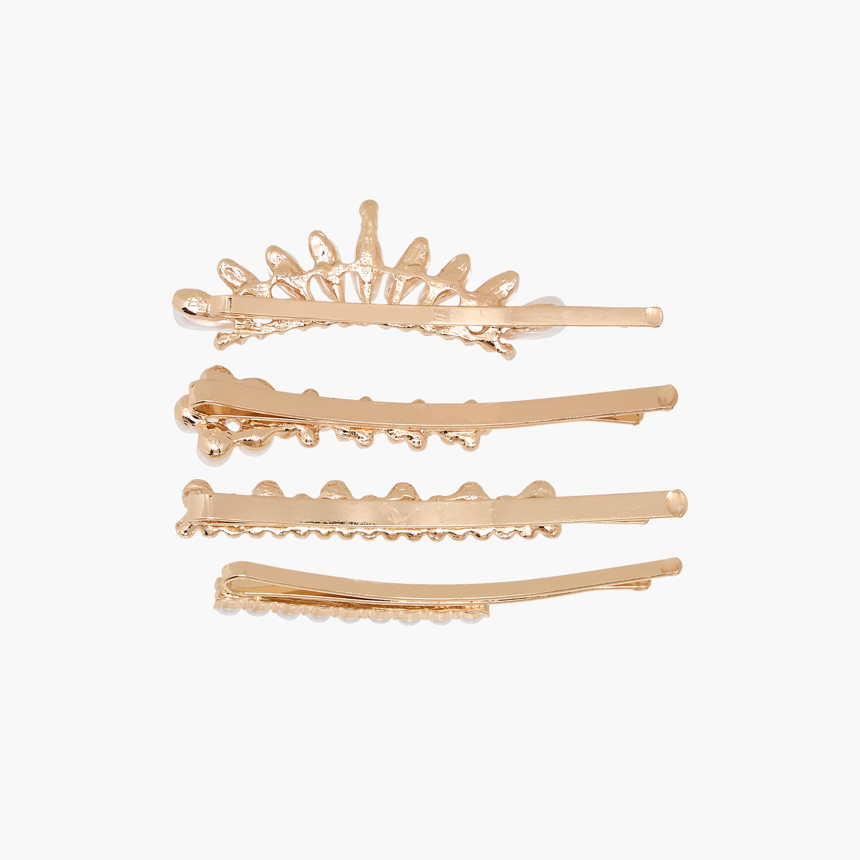 Pack of 4 Embellished Hair Pins-women-hairaccessories-hairpins-image-3