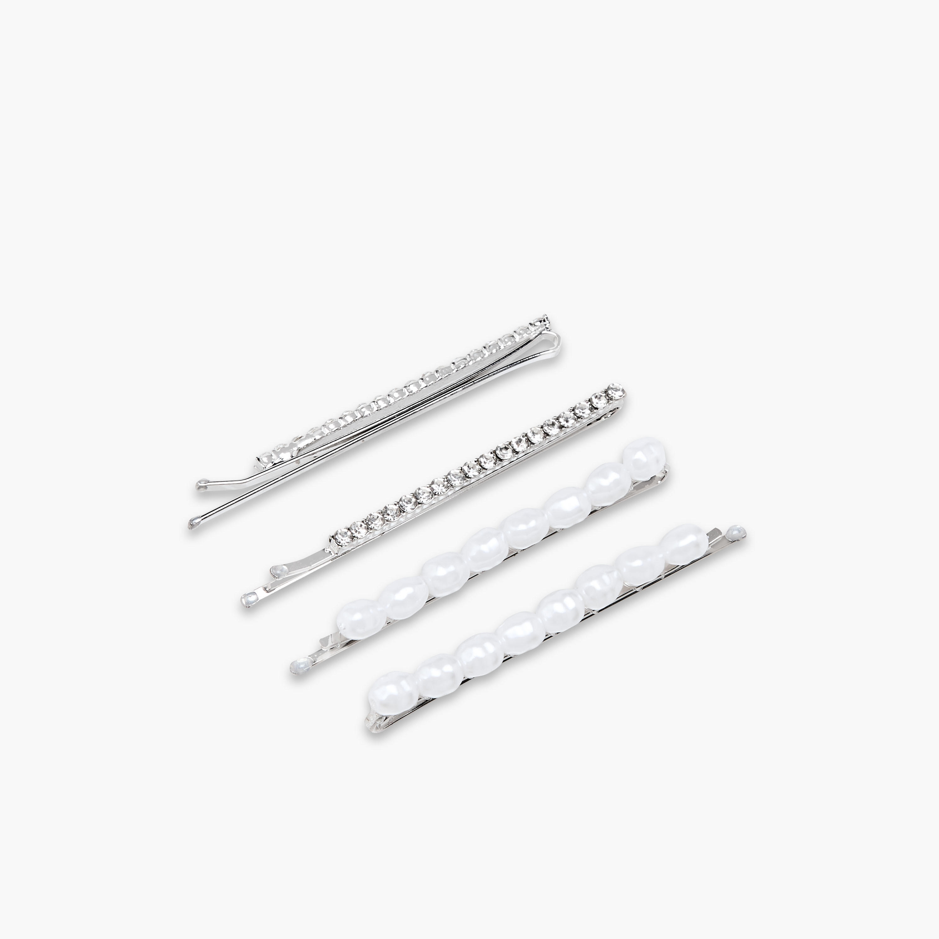 Pack of 4 Embellished Hair Pin-women-hairaccessories-hairpins-image-2