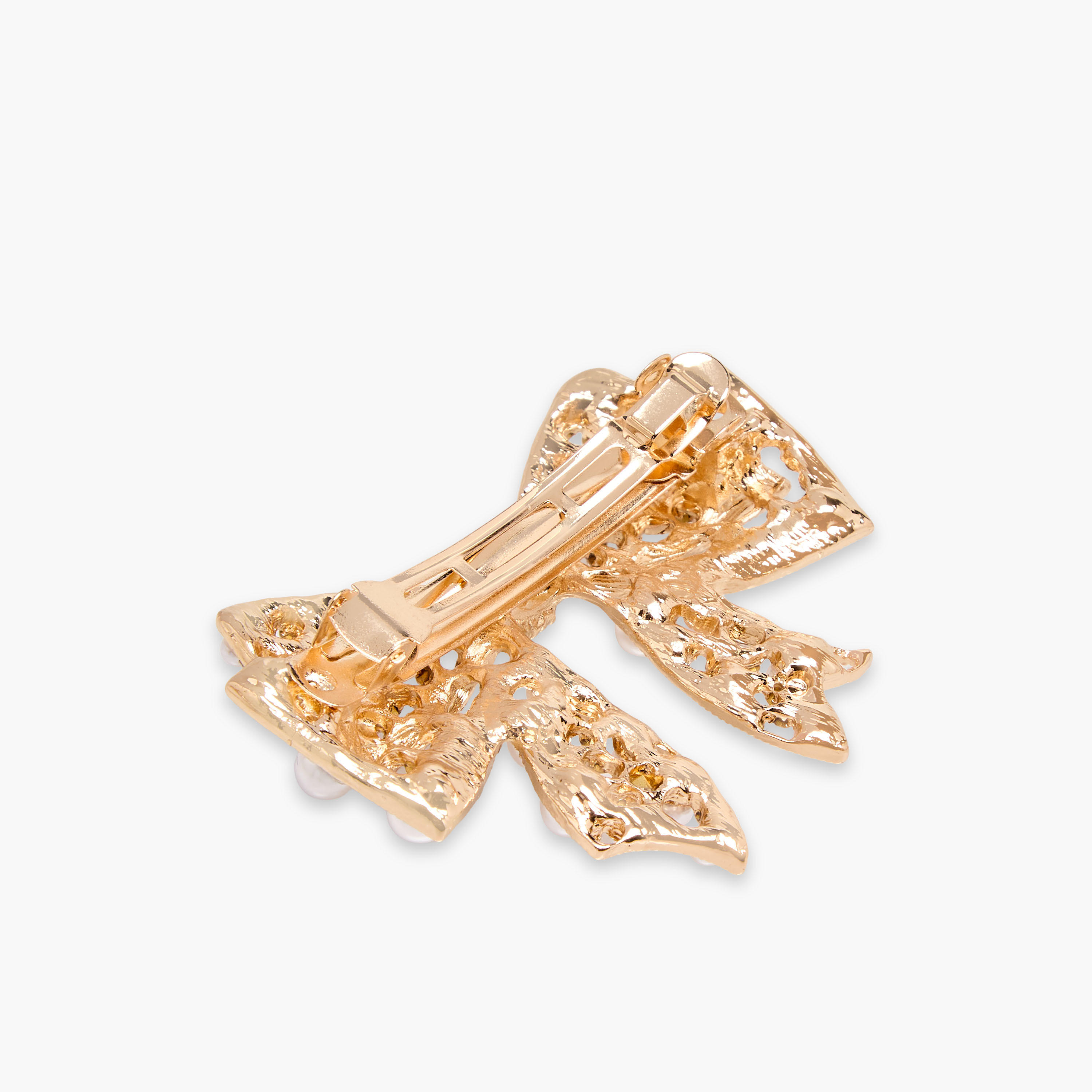 Bow Barrette Hair Clip with Embellishment-women-hairaccessories-clips-image-3